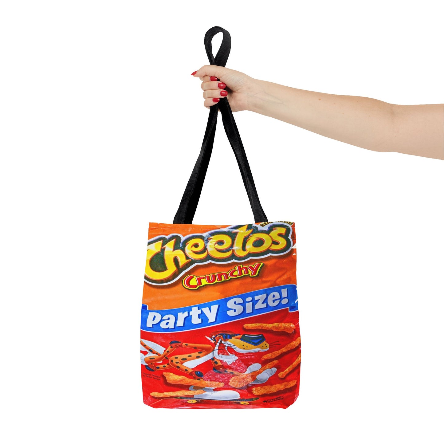 Cheetos Crunchy Party Size Tote Bag 13' X 13"