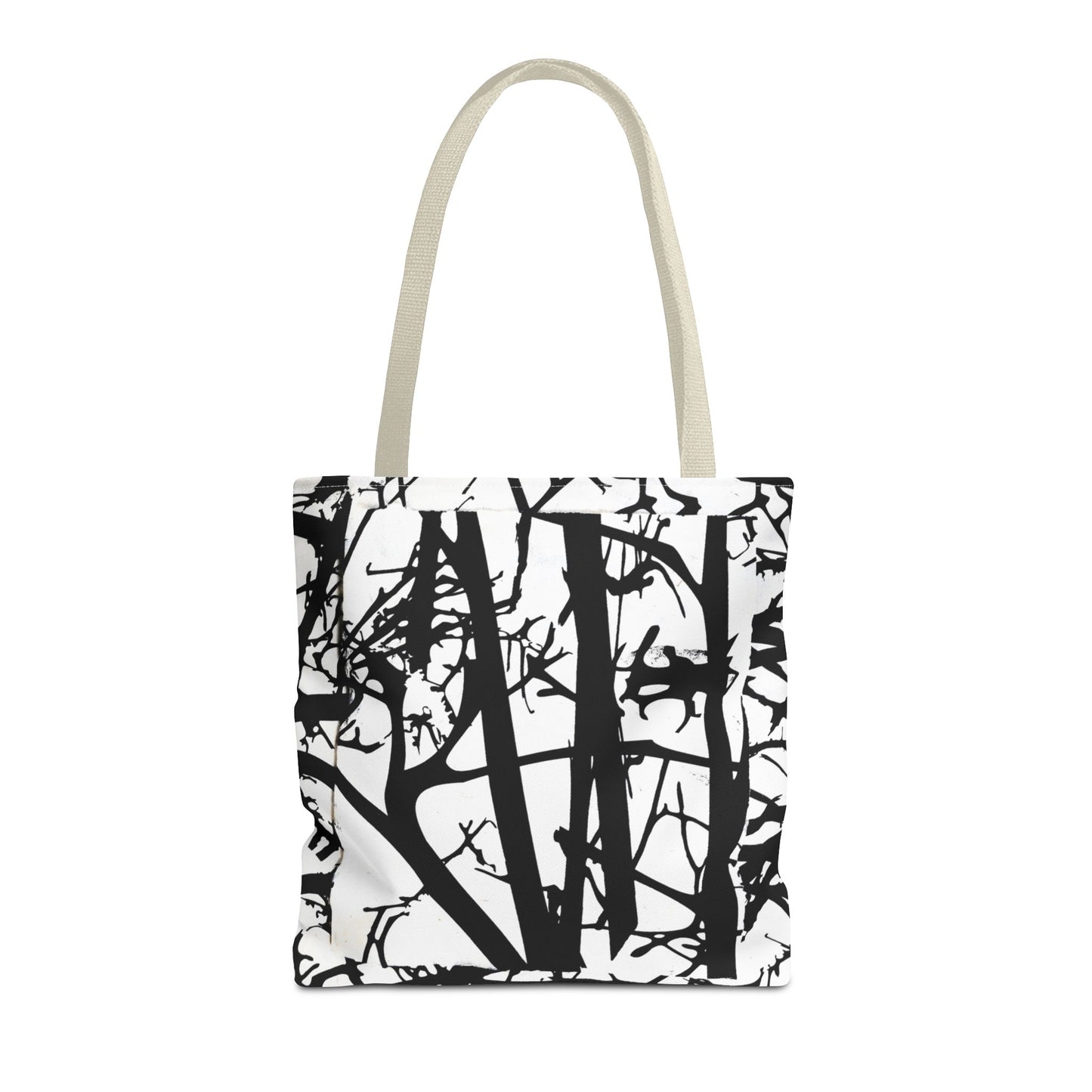 Black Trees Tote Bag