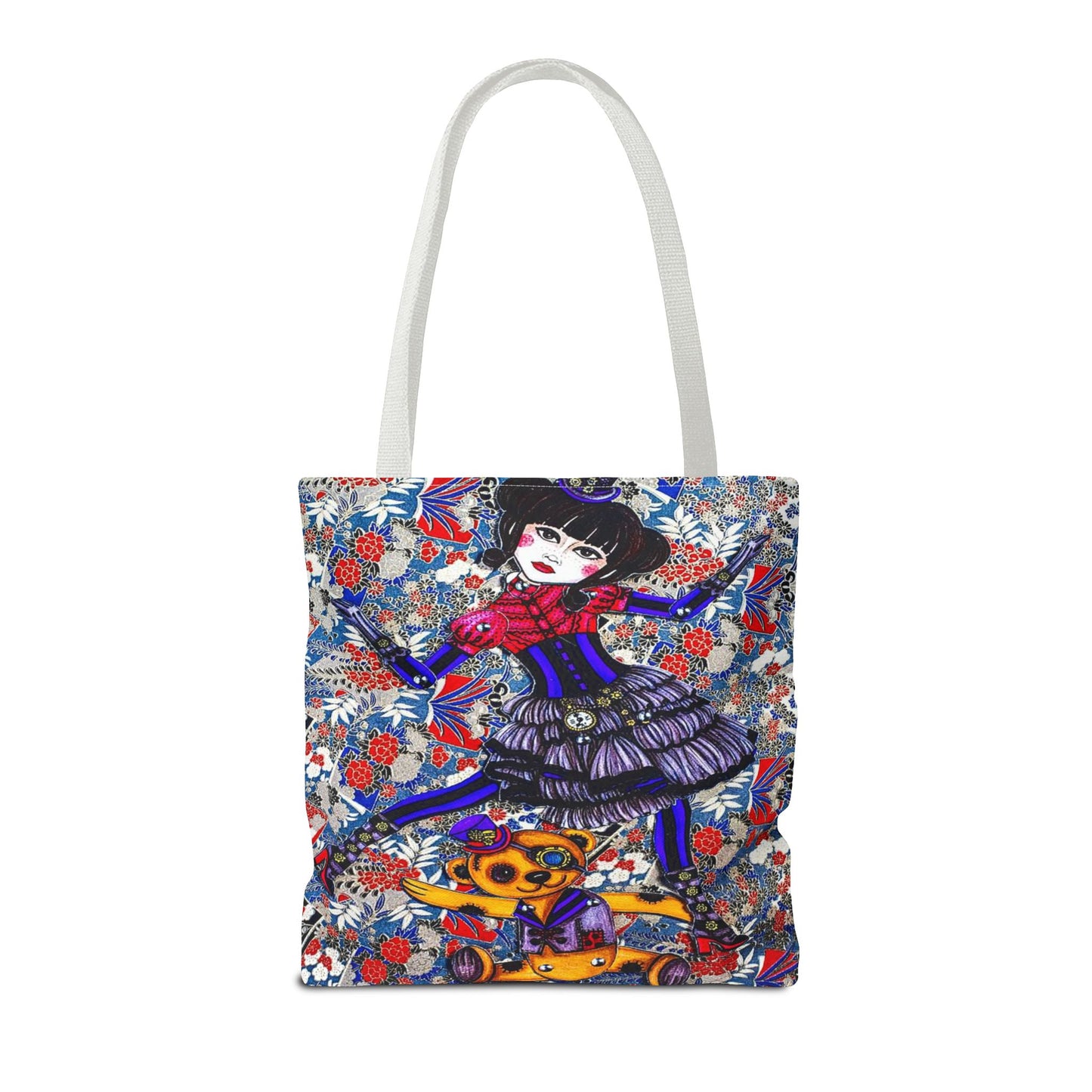 Gothic Steampunk Tote Bag 1