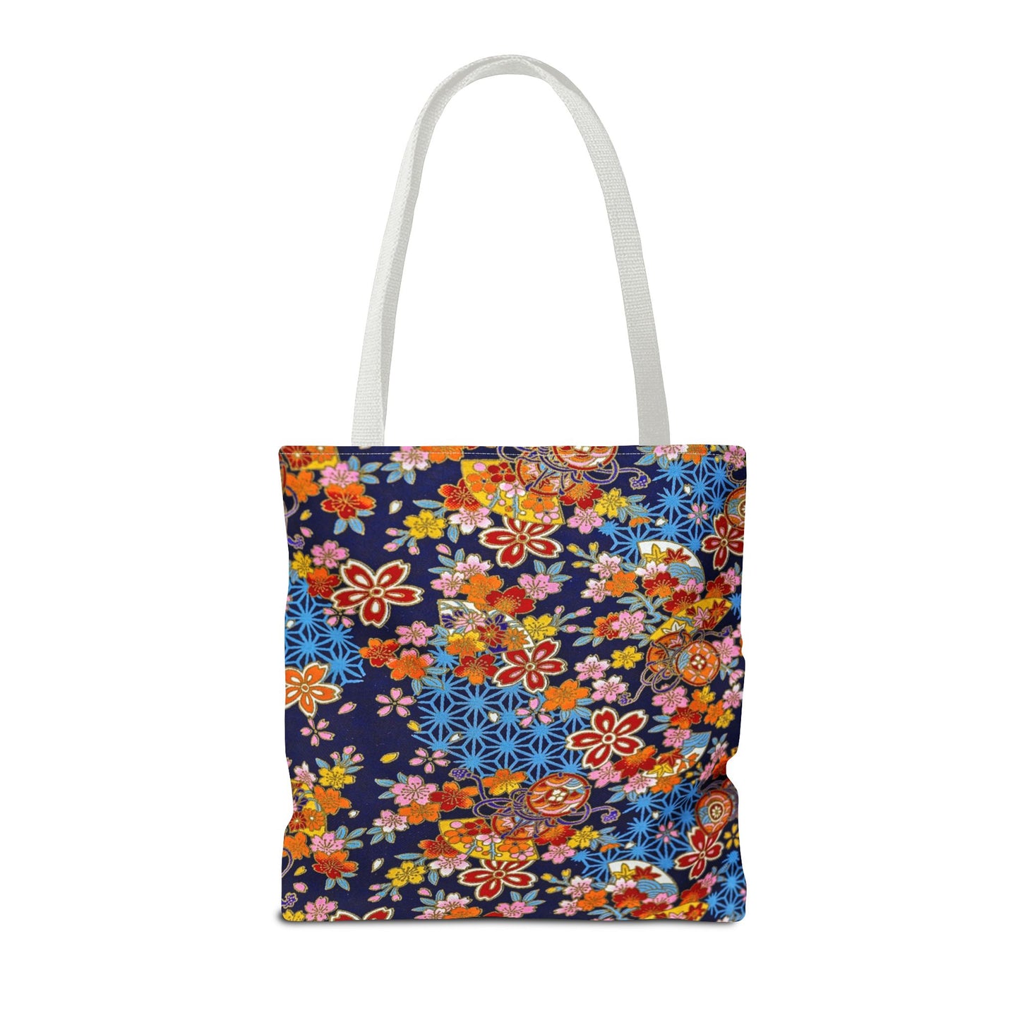 Kimono Flowers Tote Bag