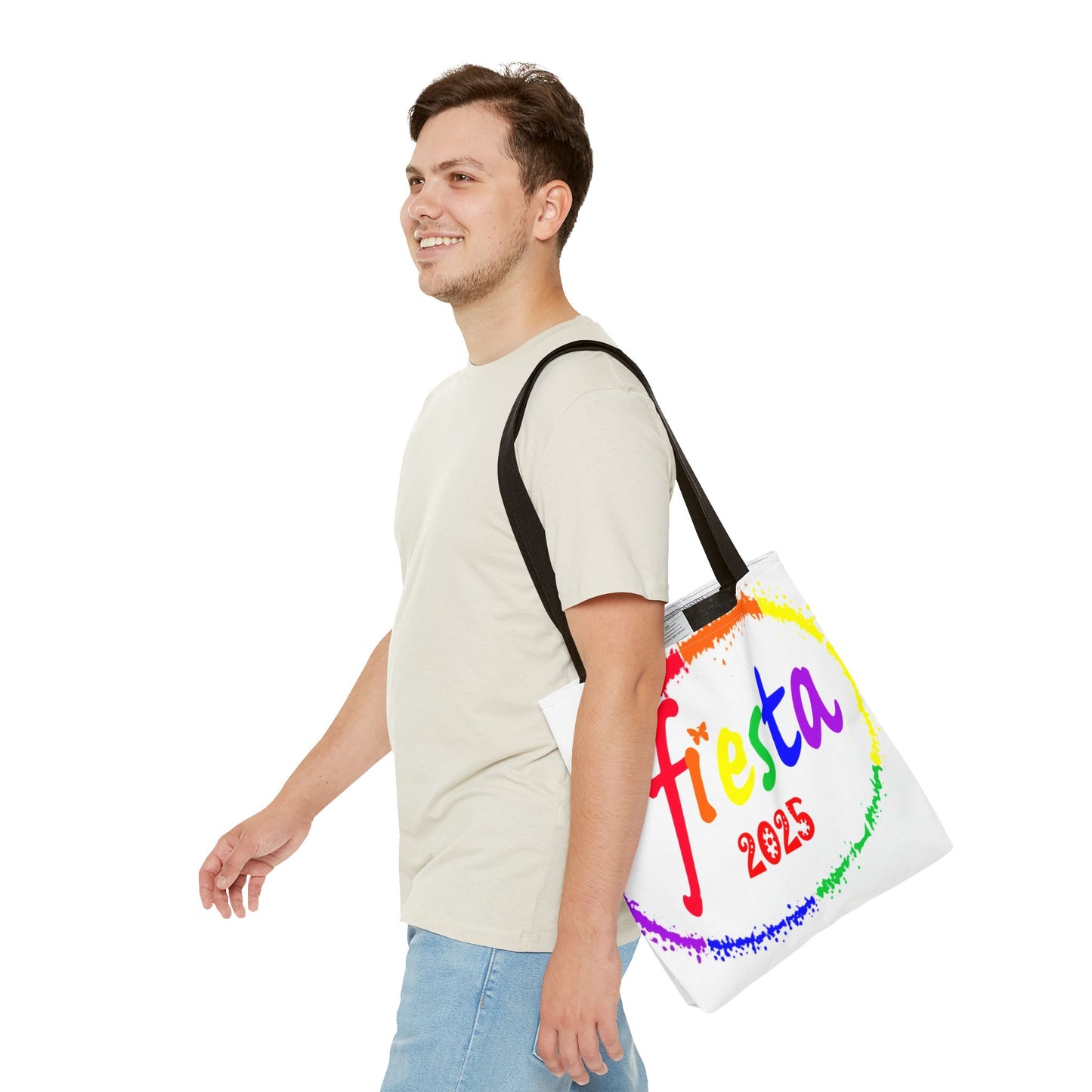 Fiesta 2025 Pride Tote Bag 16"x16"