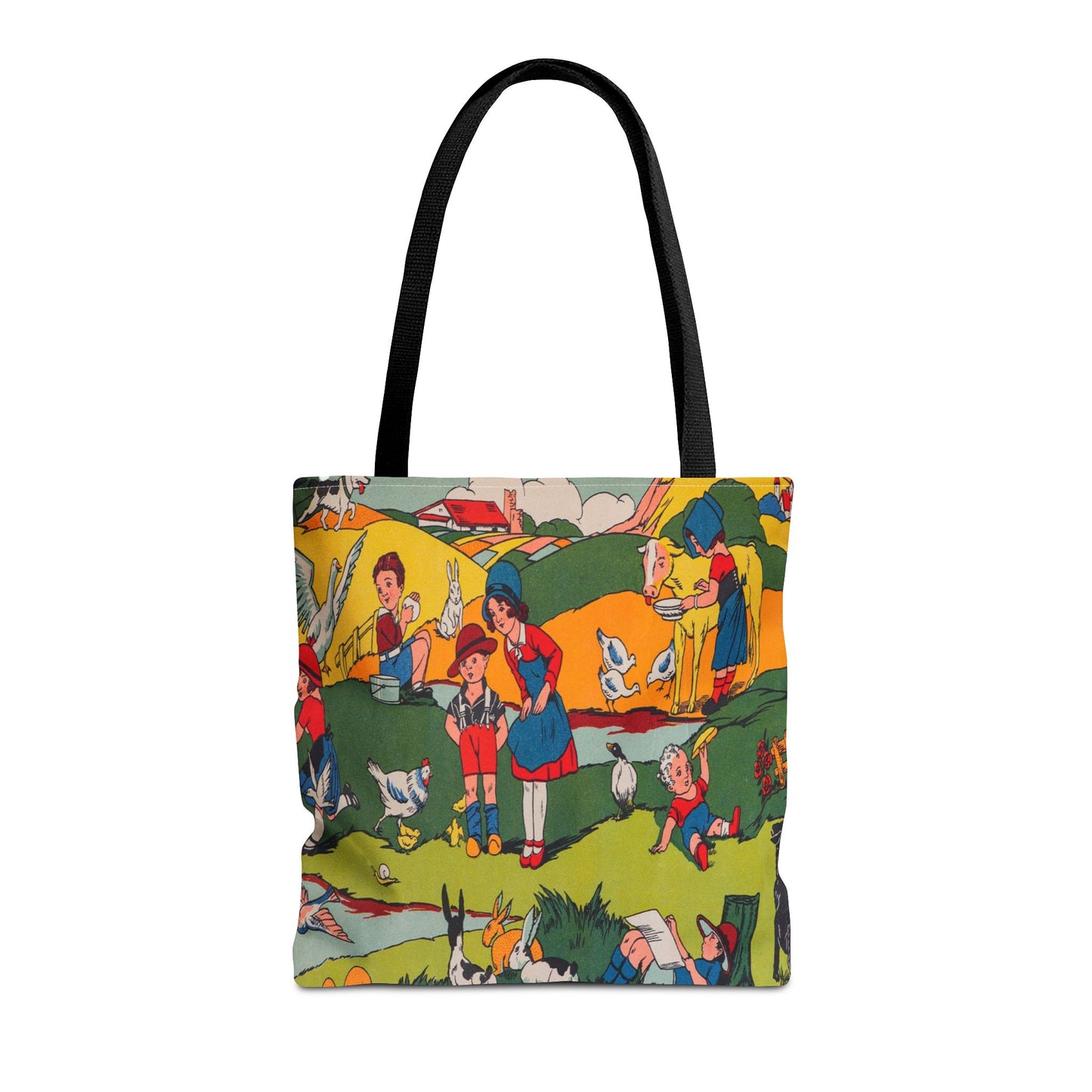 Art Deco Farm Tote Bag