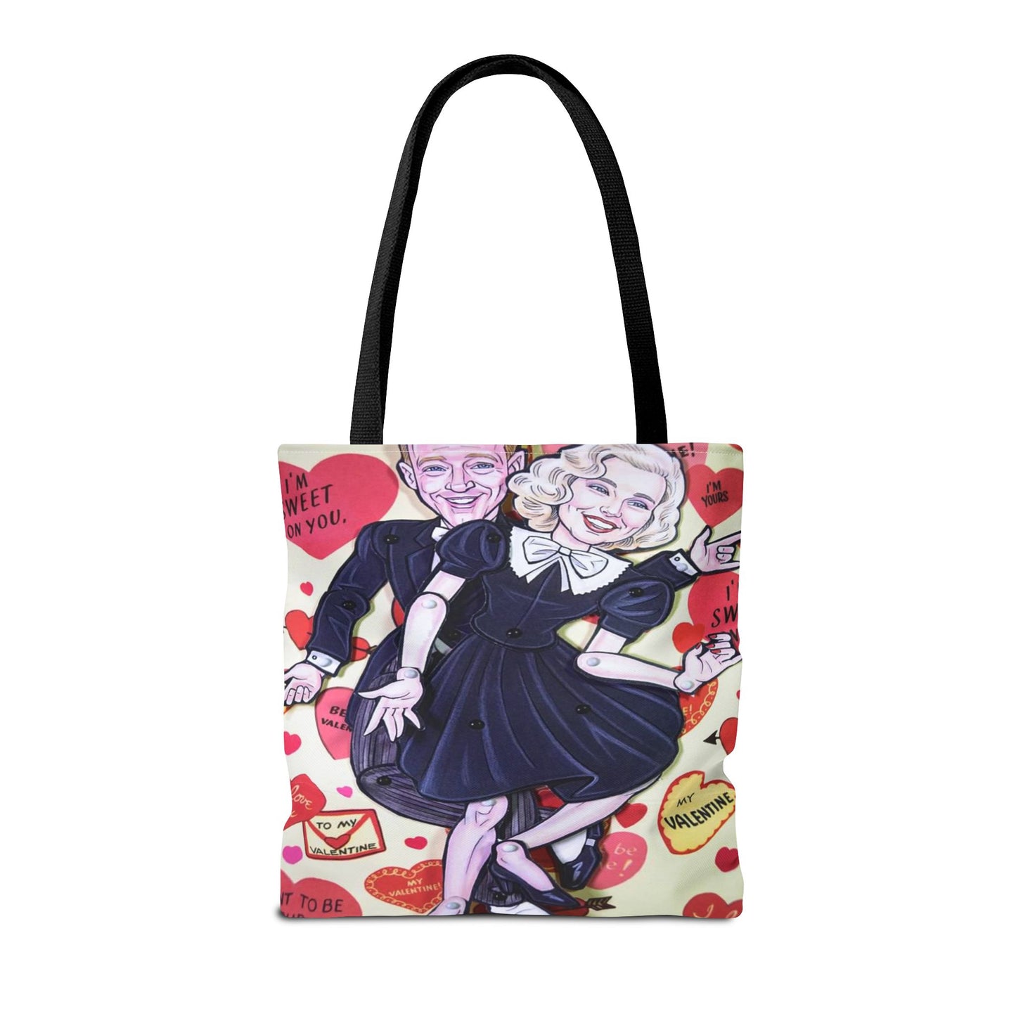 Fred Astaire Ginger Rodgers Dancing Stars Tote Bag 3