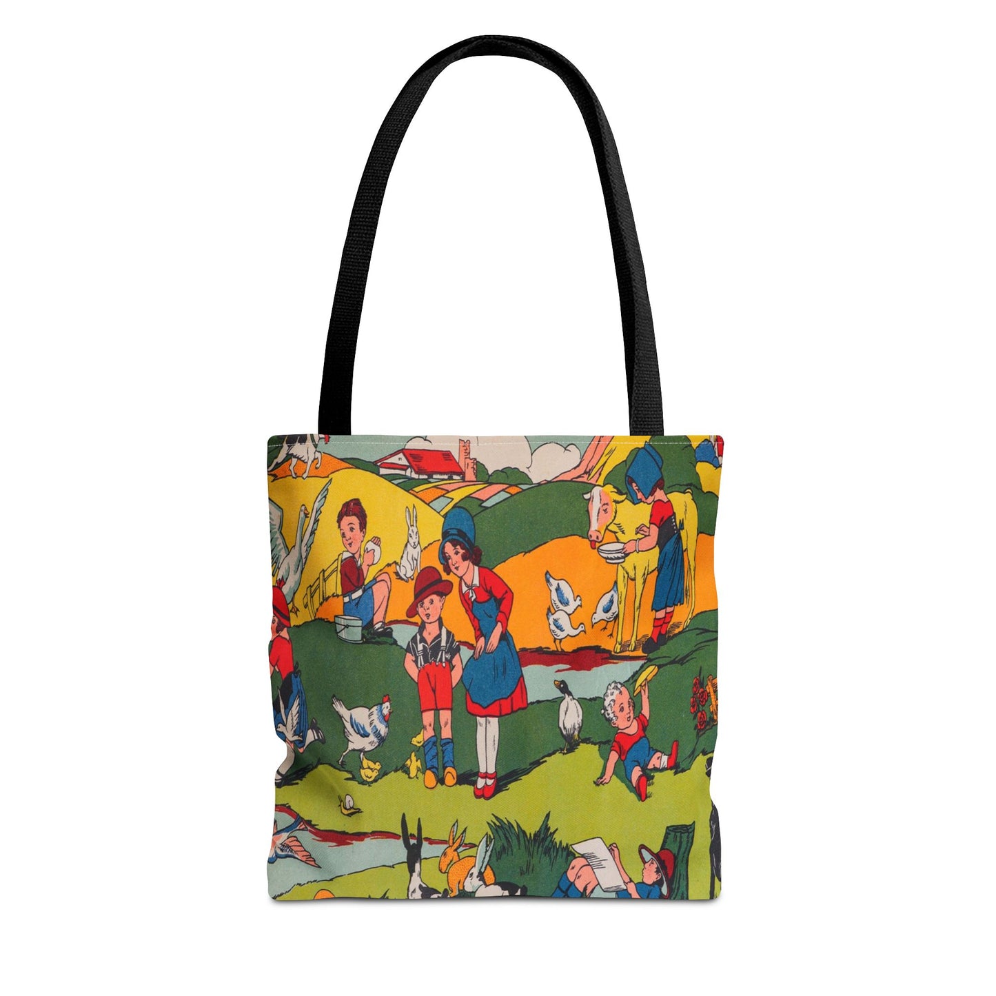Art Deco Farm Tote Bag
