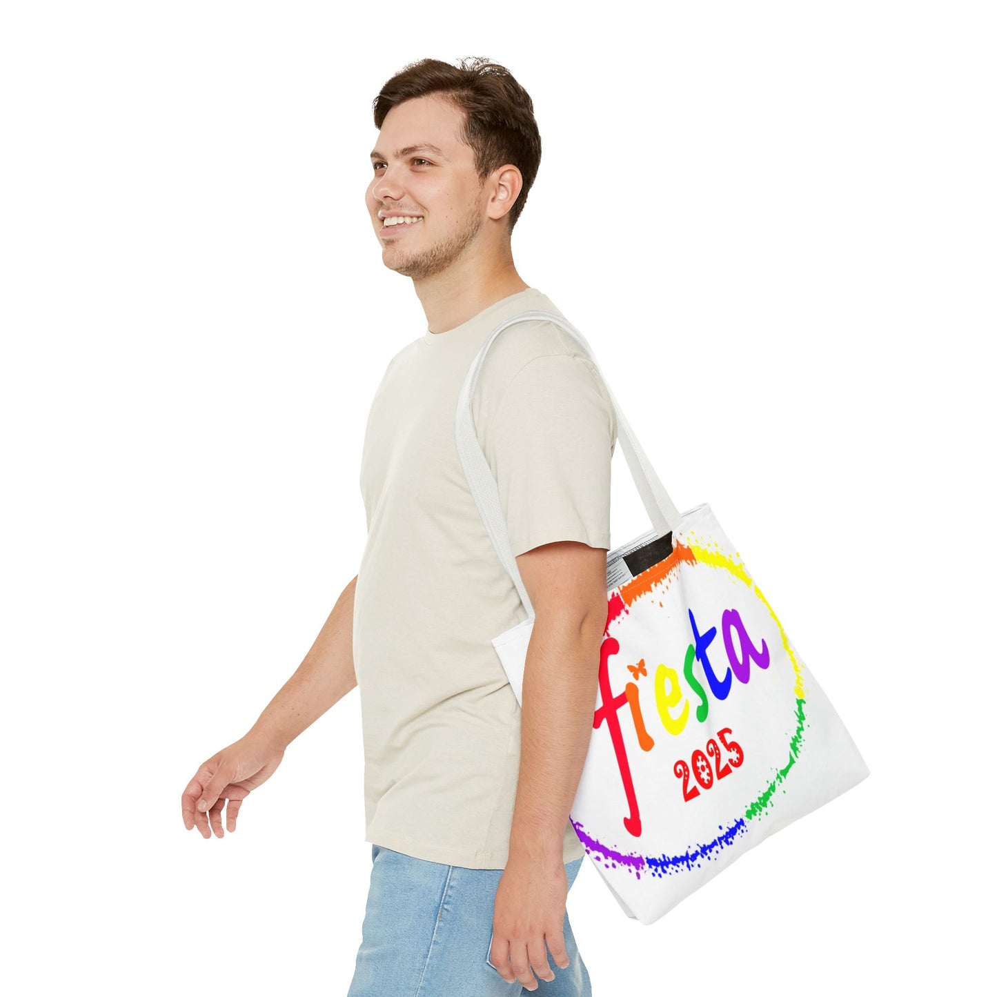 Fiesta 2025 Pride Tote Bag 16"x16"