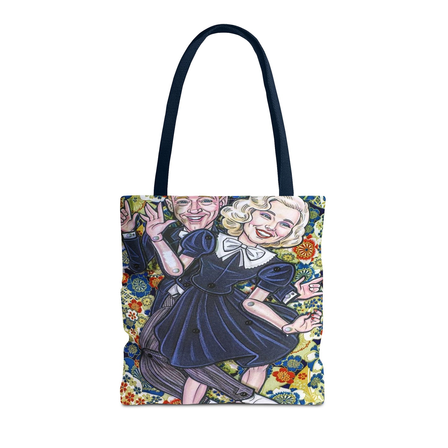 Fred Astaire Ginger Rodgers Dancing Stars Tote Bag 3
