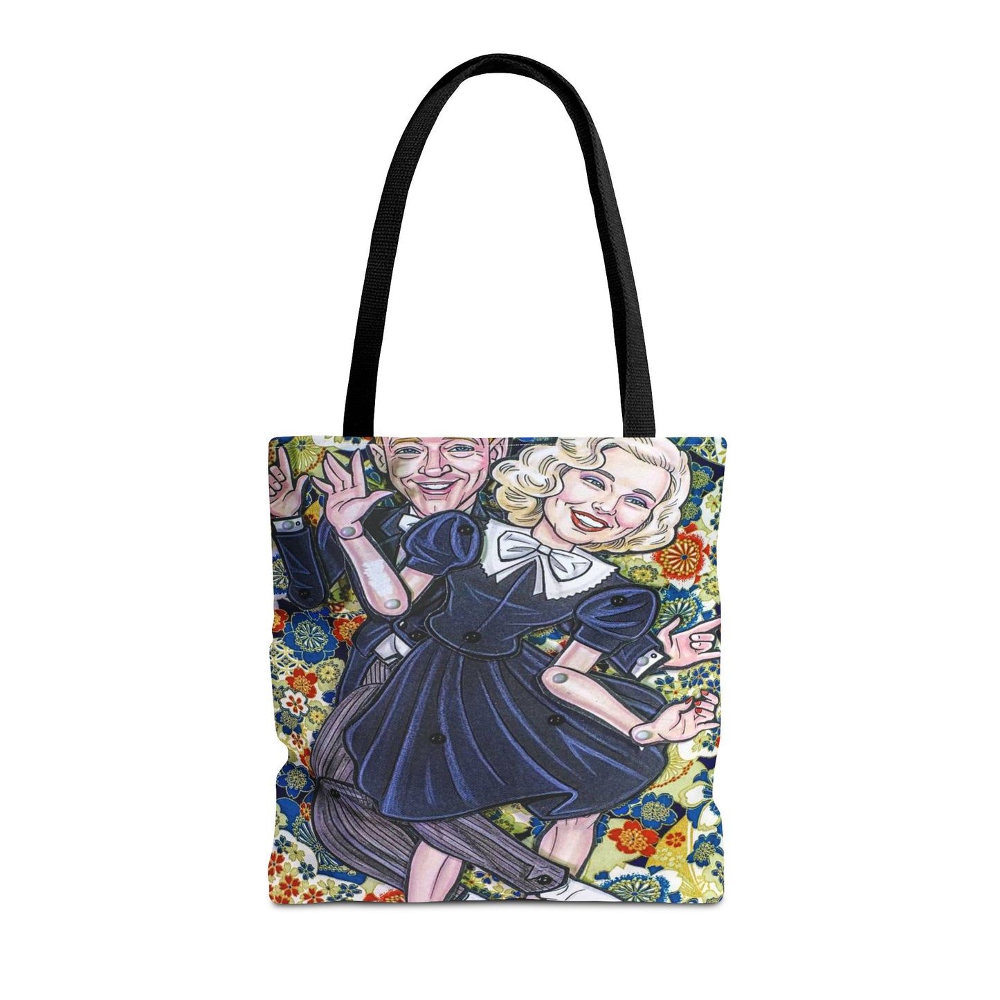 Fred Astaire Ginger Rodgers Dancing Stars Tote Bag 3