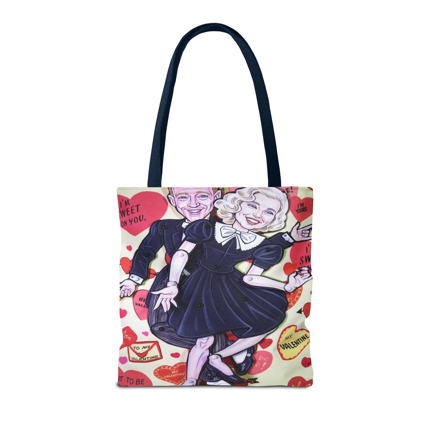 Fred Astaire Ginger Rodgers Dancing Stars Tote Bag 3