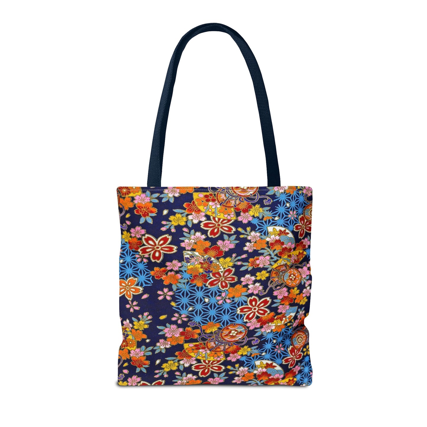 Kimono Flowers Tote Bag