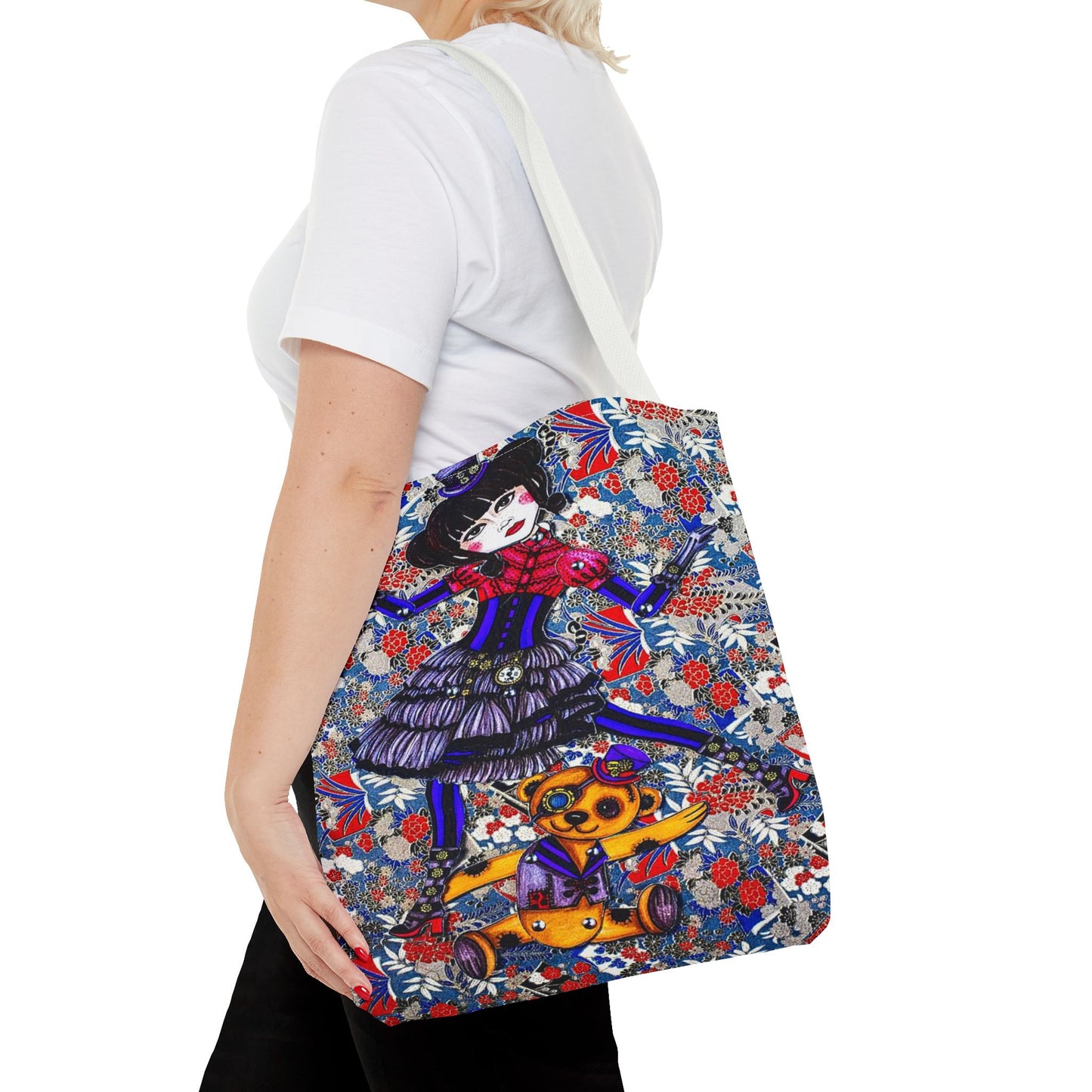 Gothic Steampunk Tote Bag 1