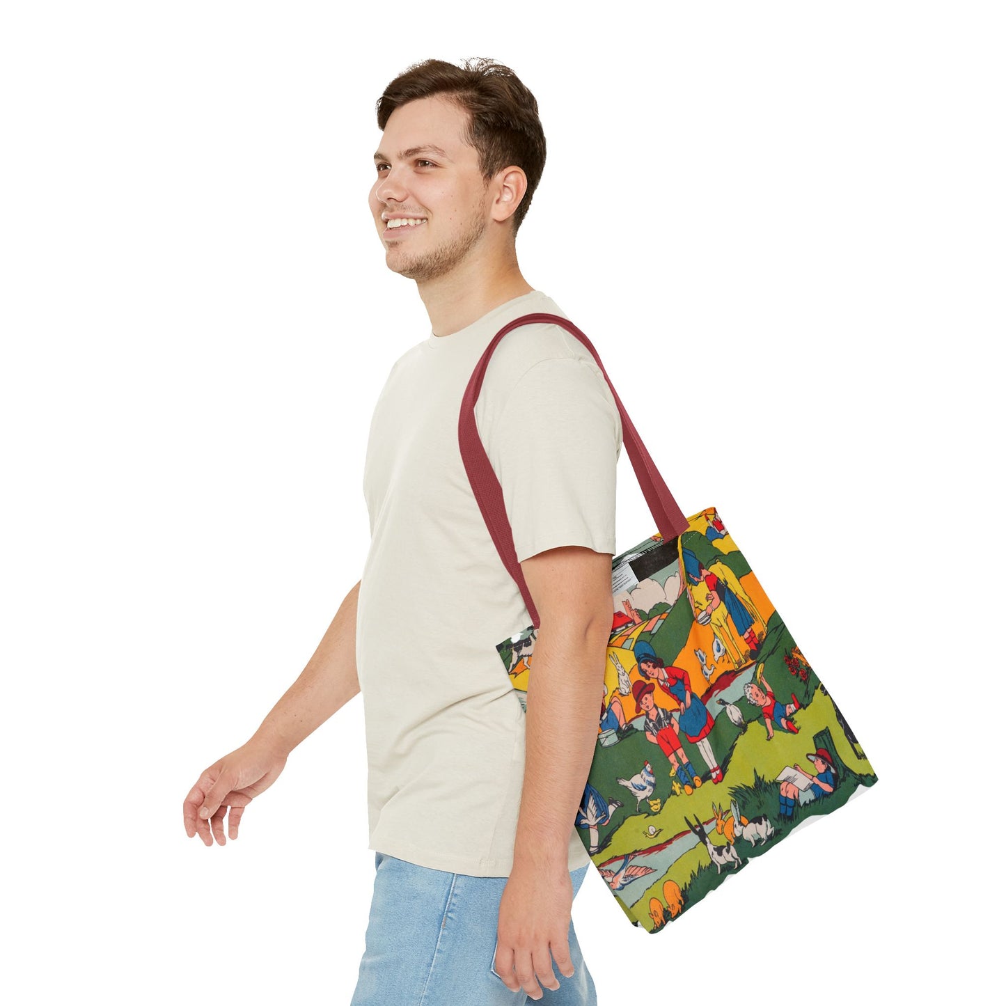 Art Deco Farm Tote Bag