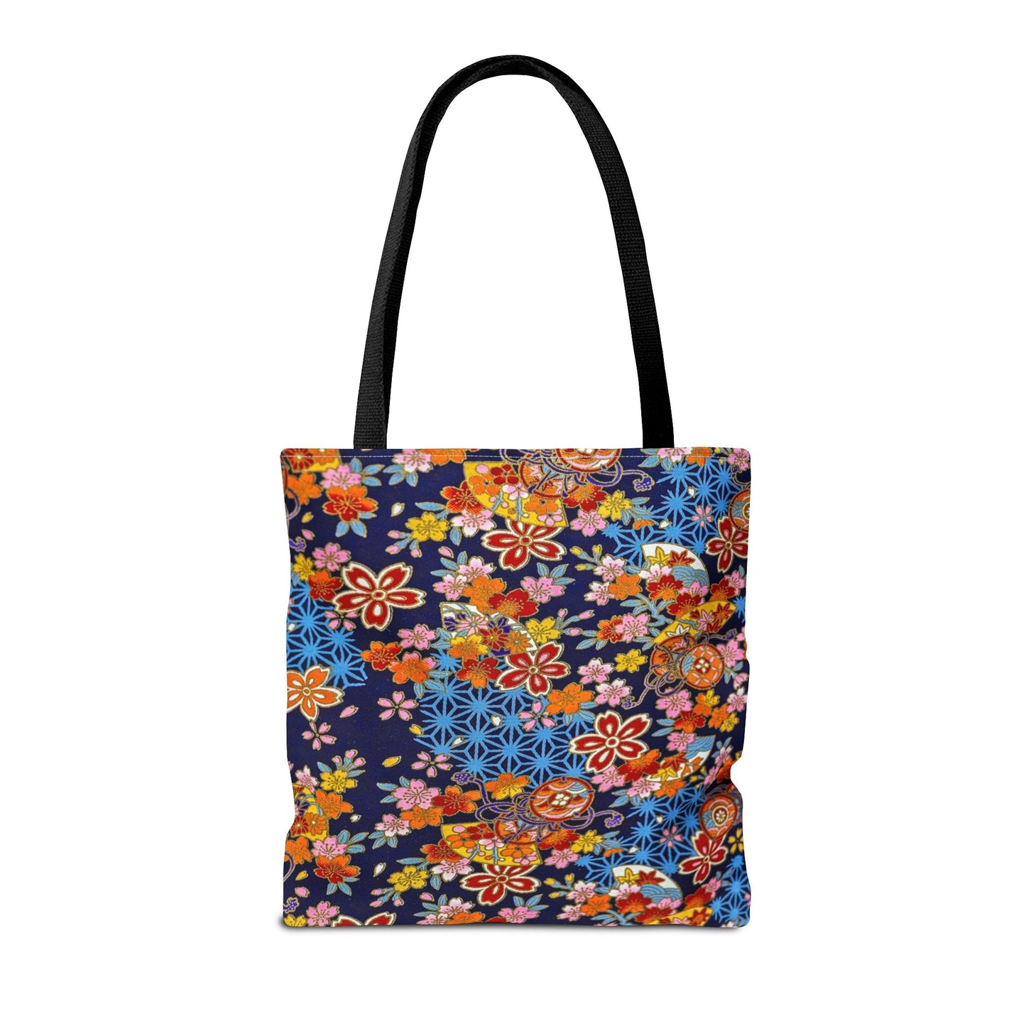 Kimono Flowers Tote Bag