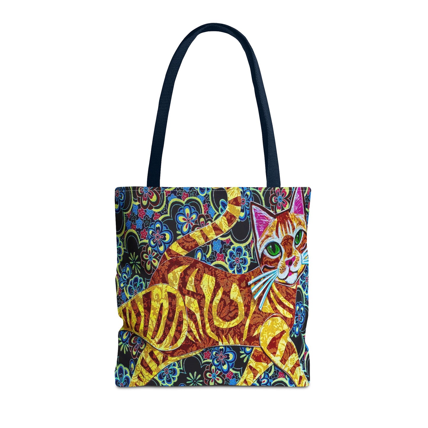 Cats Tote Bag Japanese Florals