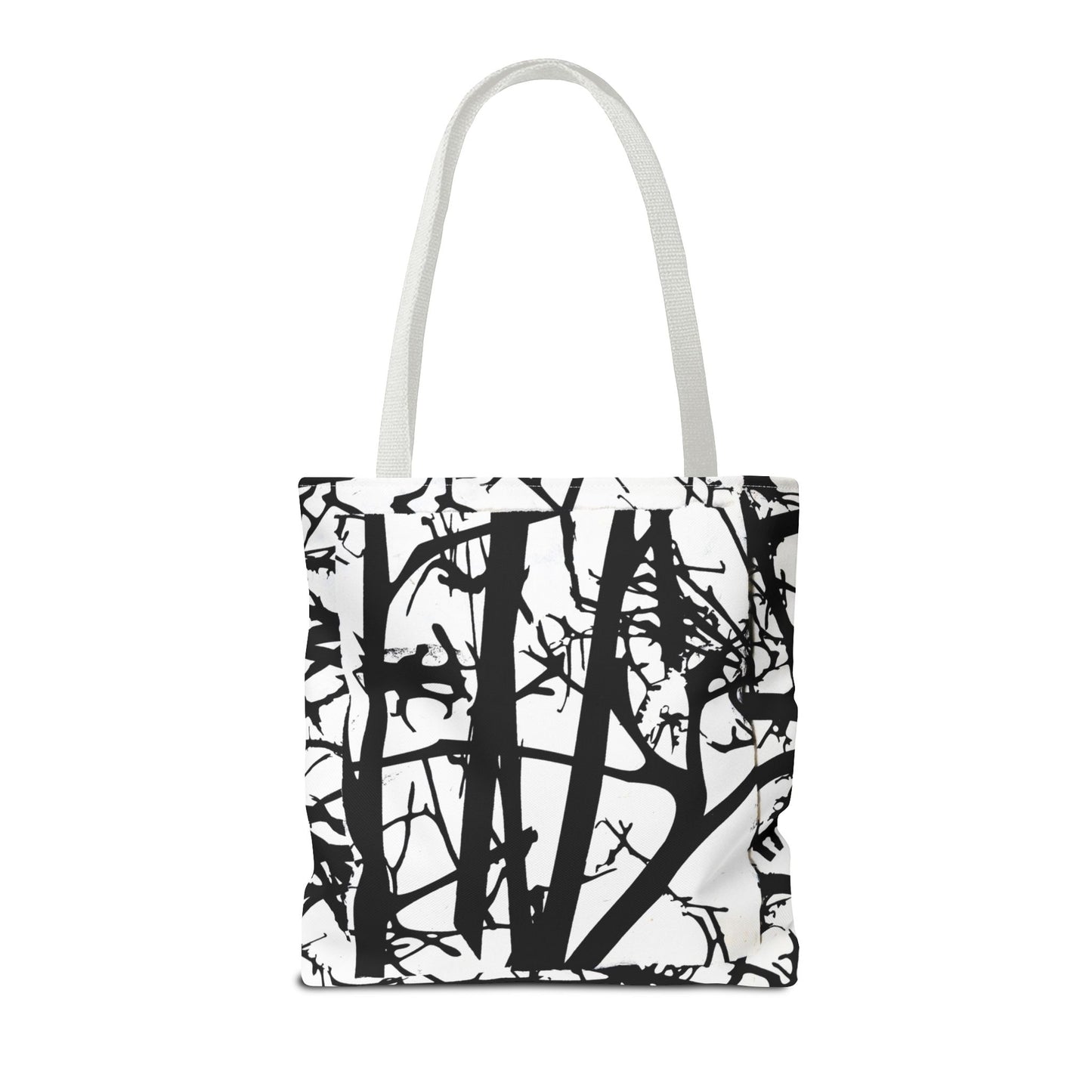 Black Trees Tote Bag