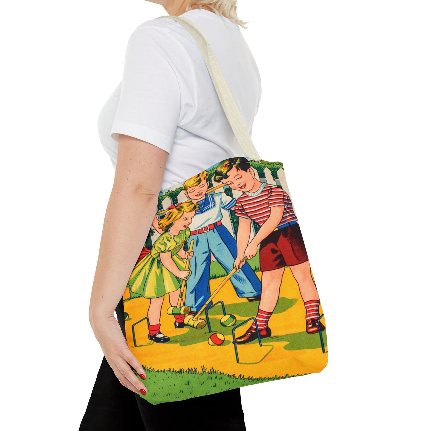Croquet Kids Tote Bag