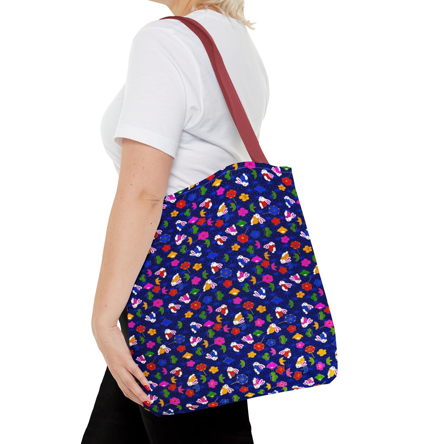 Candy Colors Rabbits Tote Bag