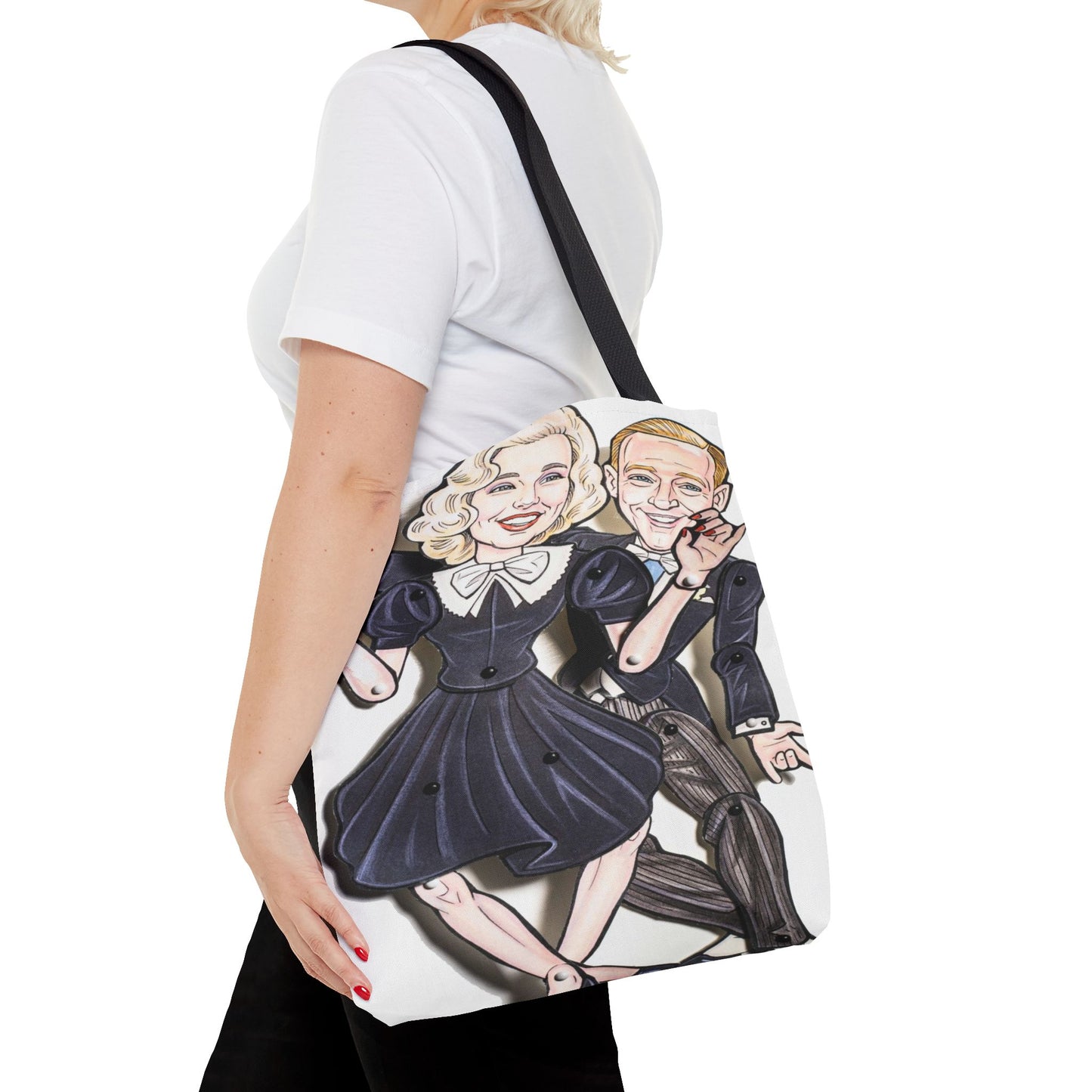 Fred Astaire Ginger Rogers Tote Bag
