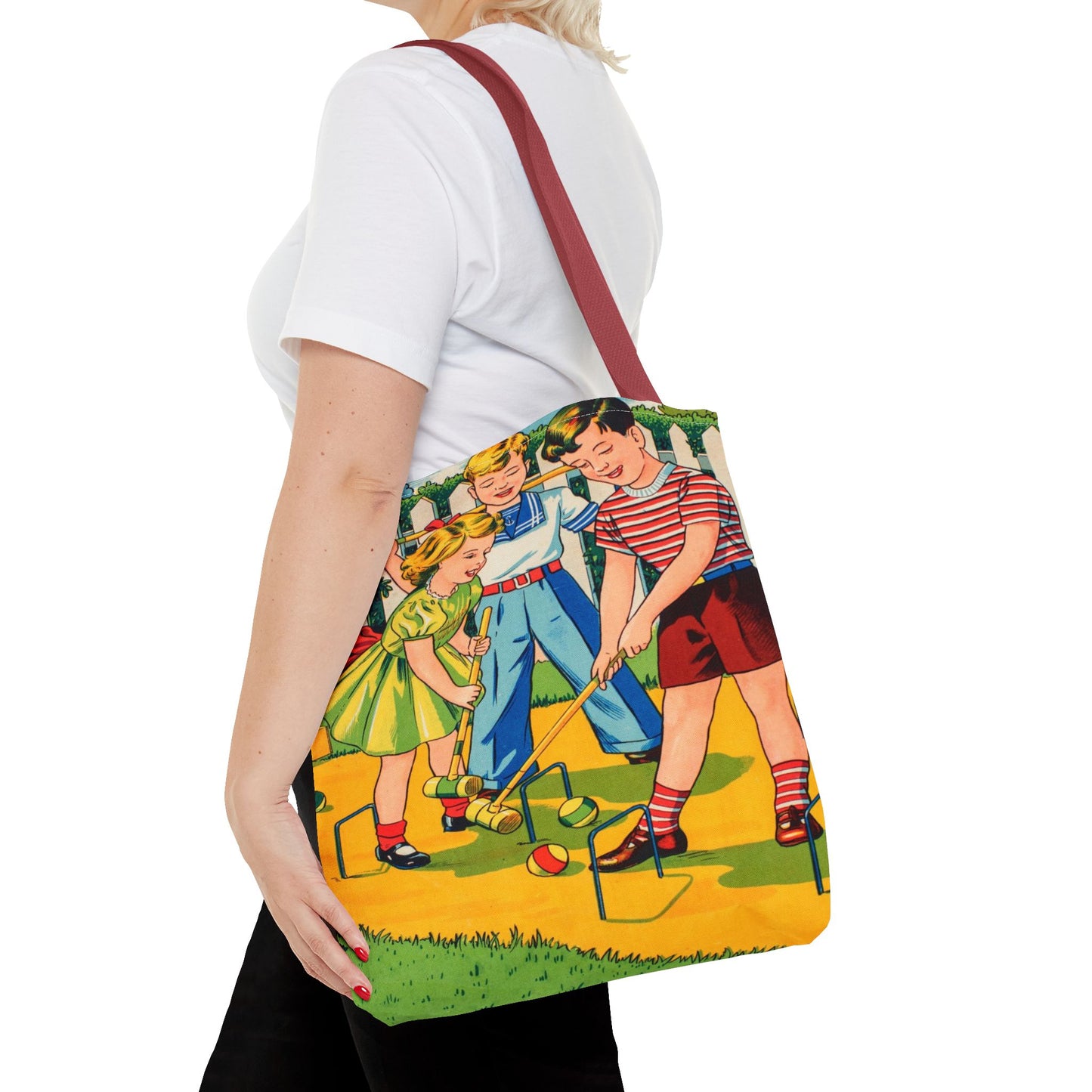 Croquet Kids Tote Bag