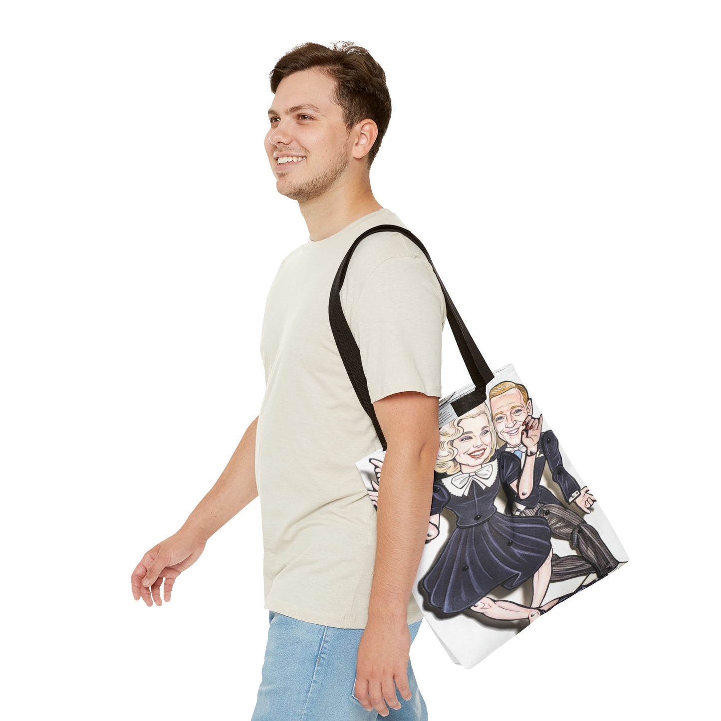 Fred Astaire Ginger Rogers Tote Bag
