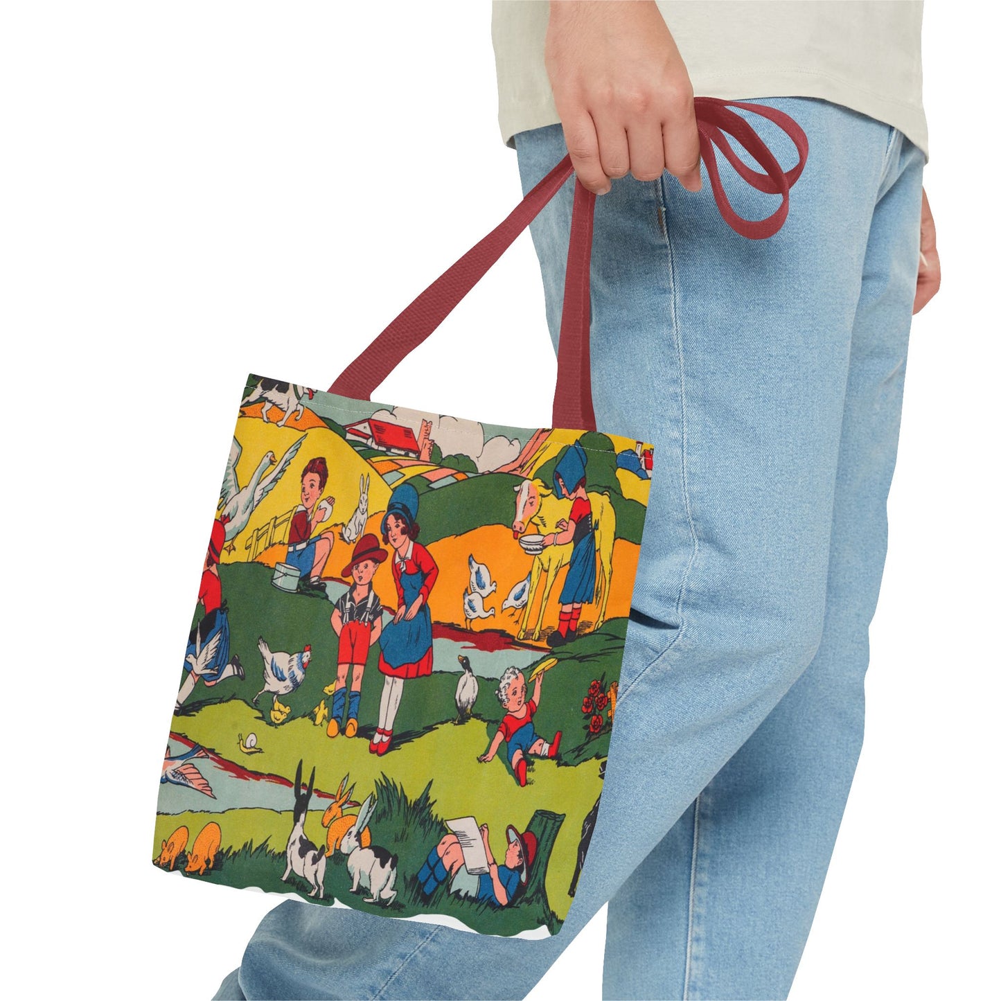Art Deco Farm Tote Bag