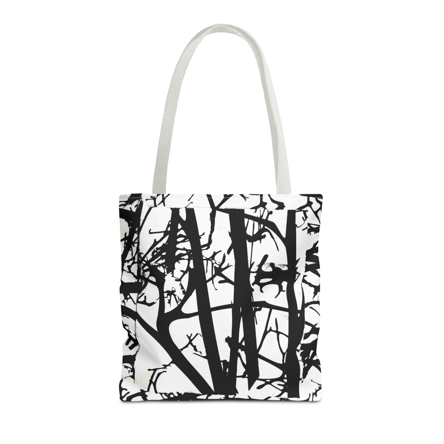 Black Trees Tote Bag
