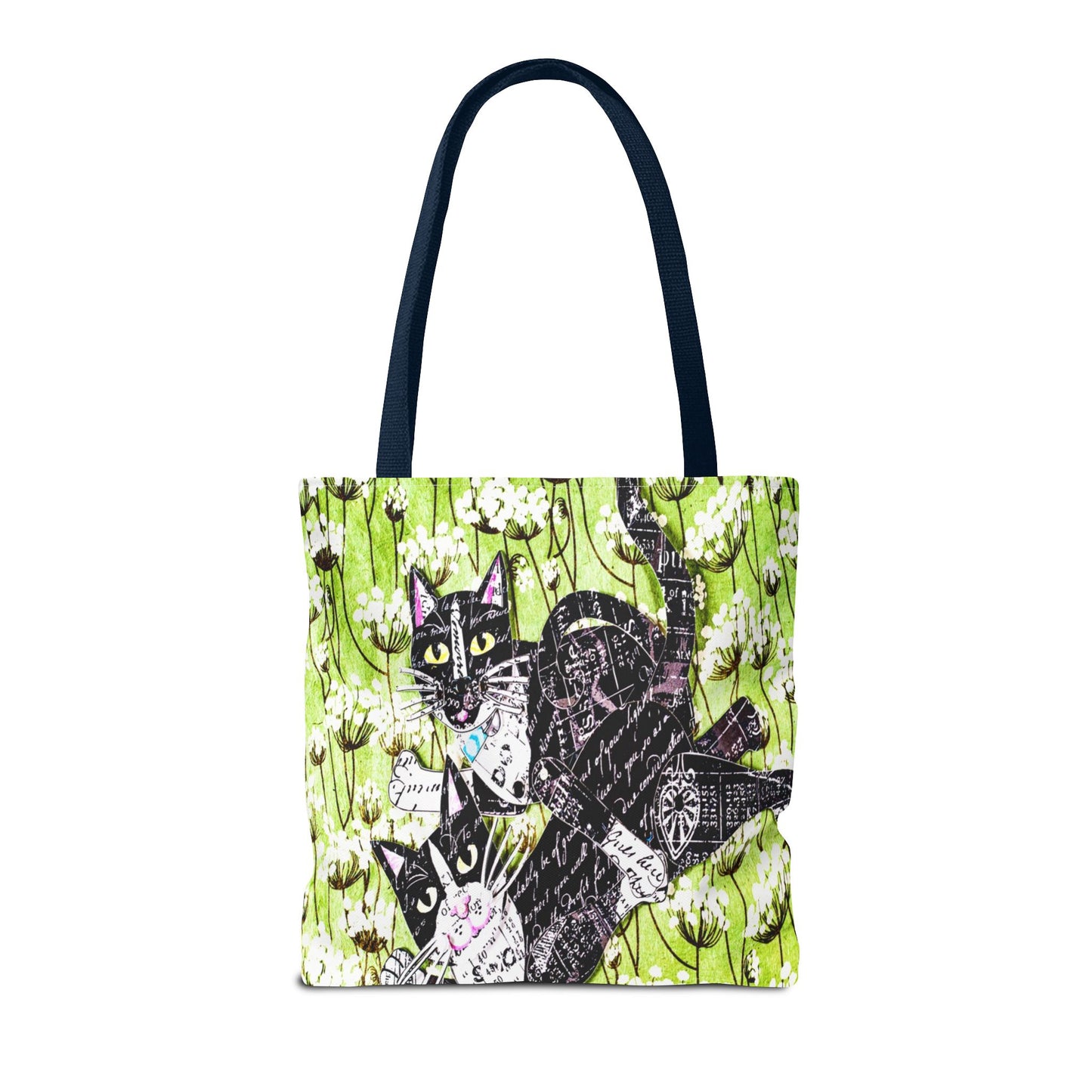 Cats Flying Tote Bag