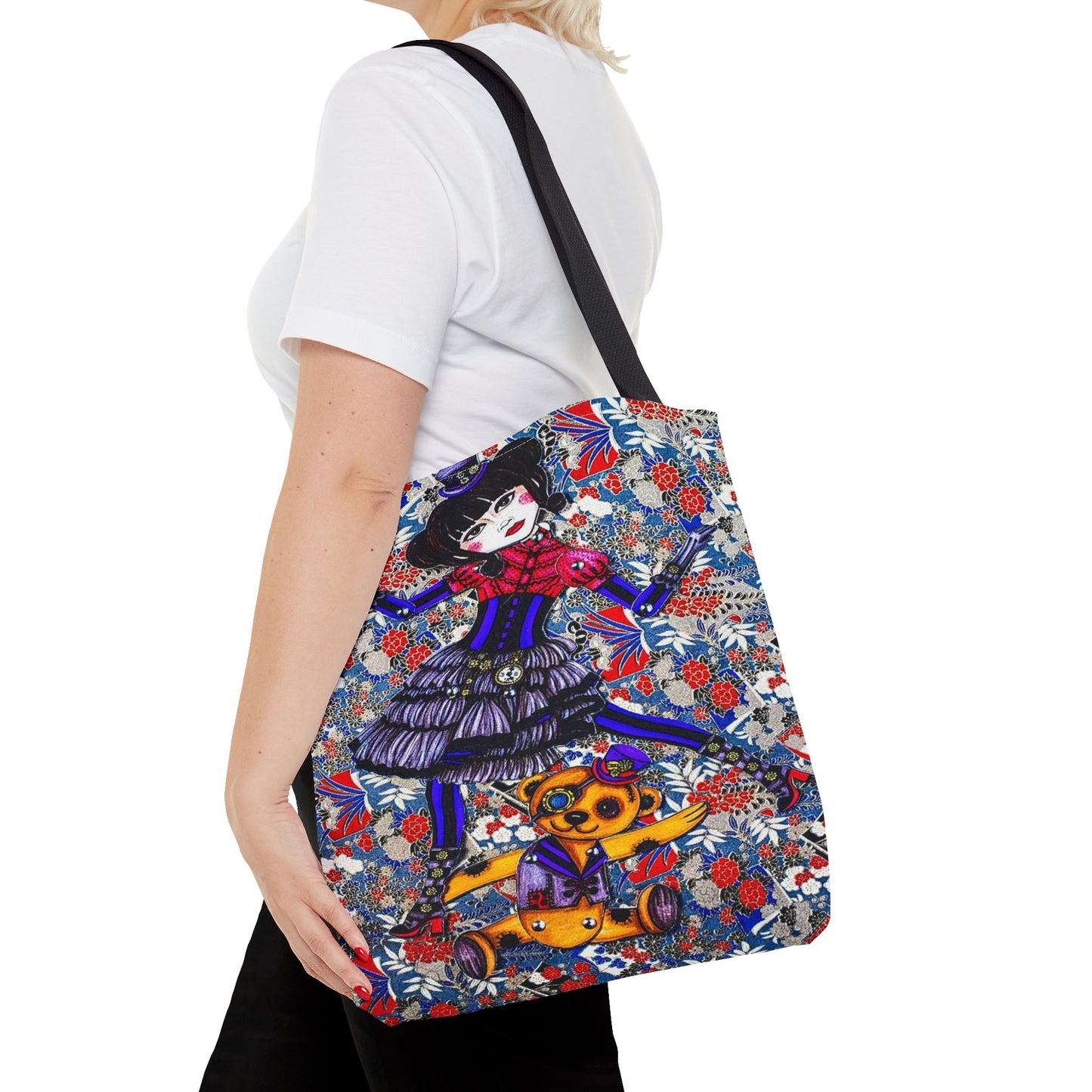 Gothic Steampunk Tote Bag 1