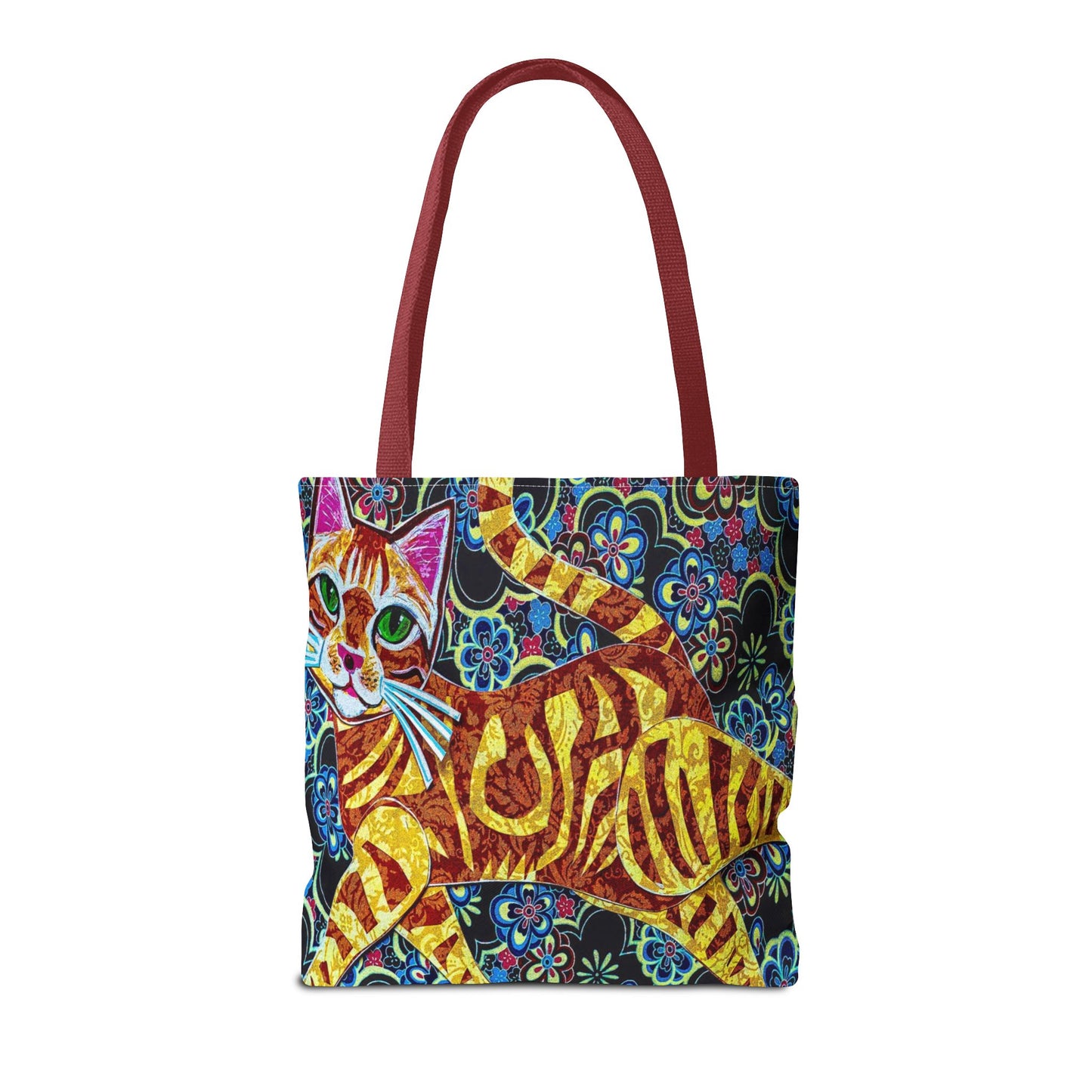 Cats Tote Bag Japanese Florals