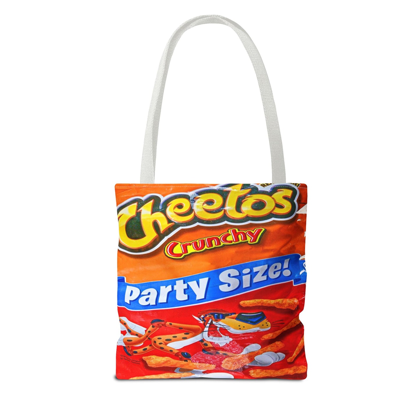 Cheetos Crunchy Party Size Tote Bag 13' X 13"