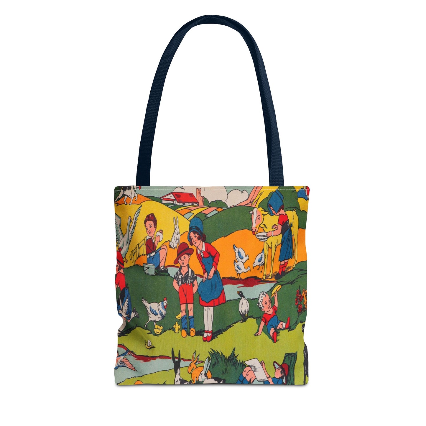 Art Deco Farm Tote Bag