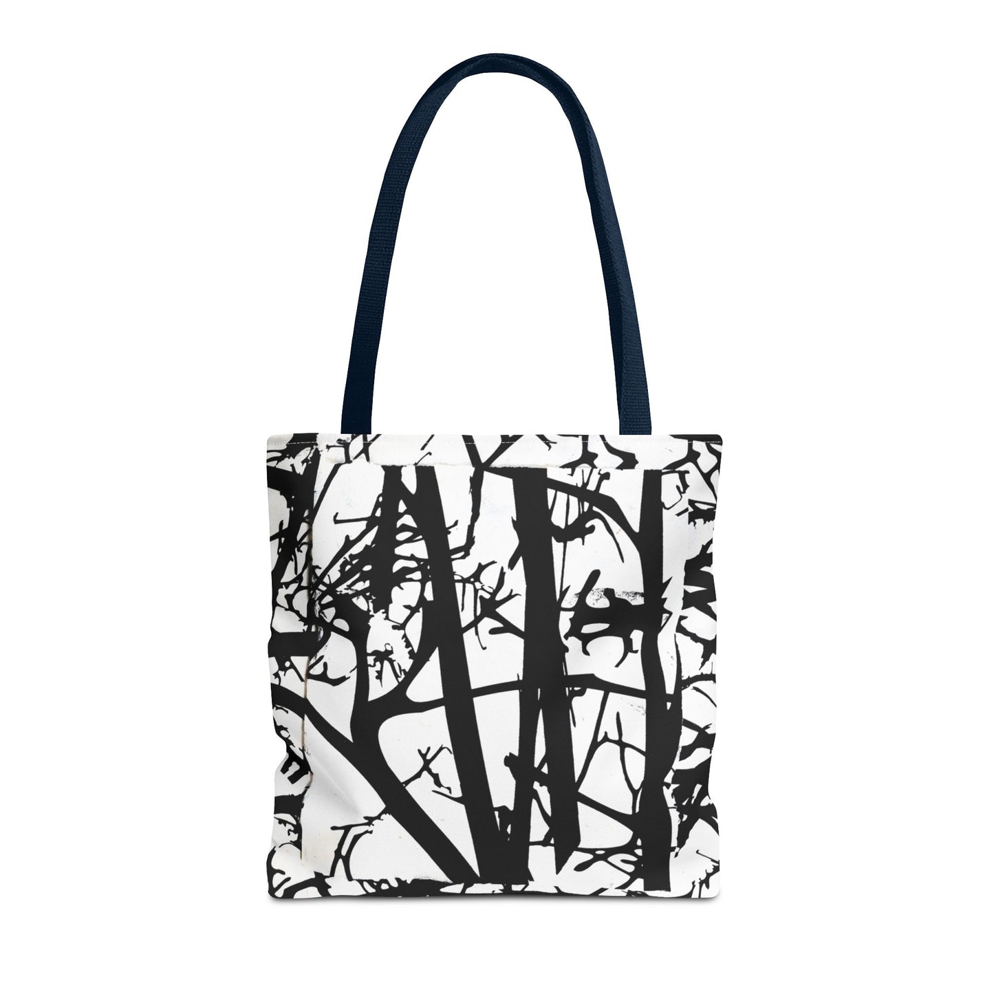 Black Trees Tote Bag
