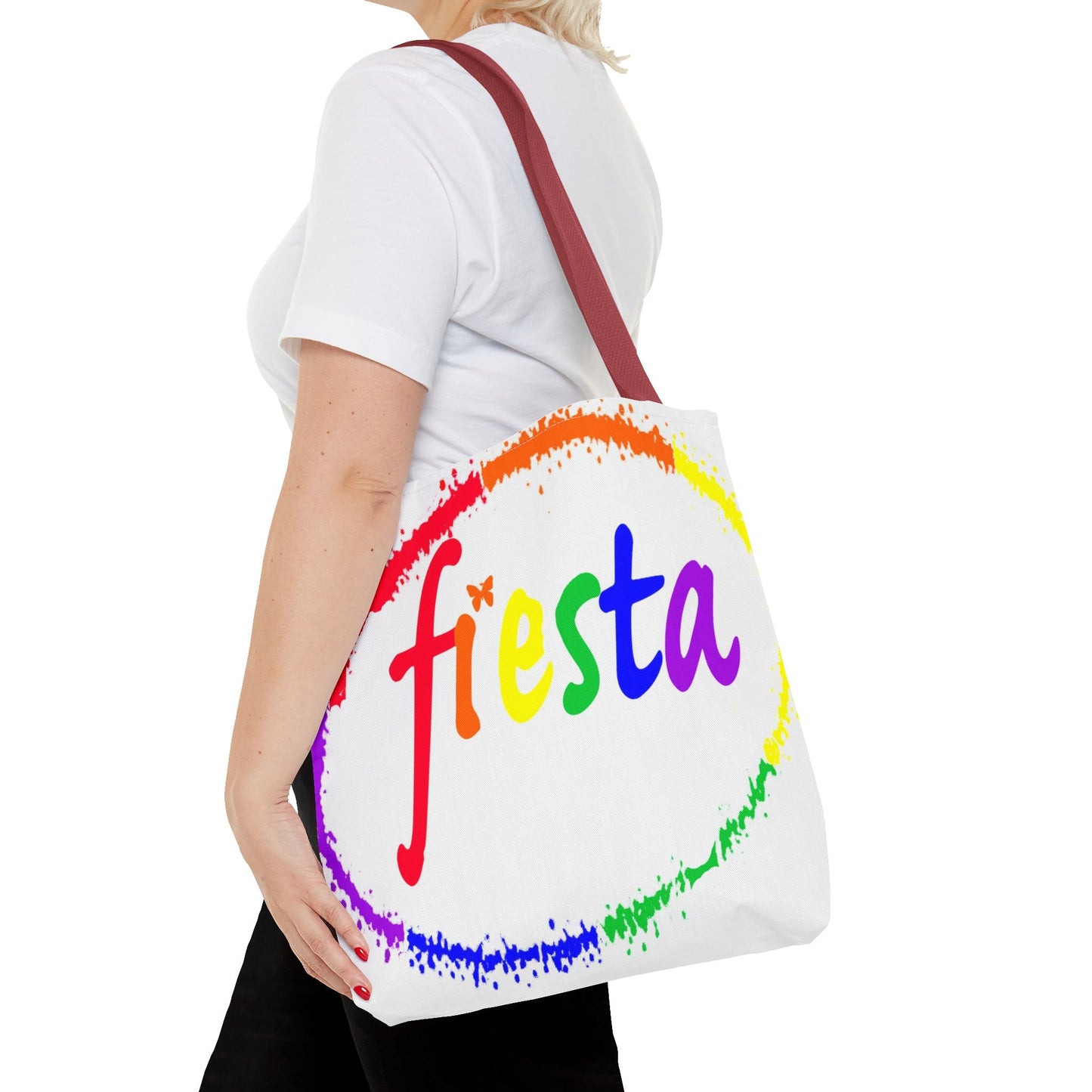 Fiesta Pride Tote Bag 16"x16"