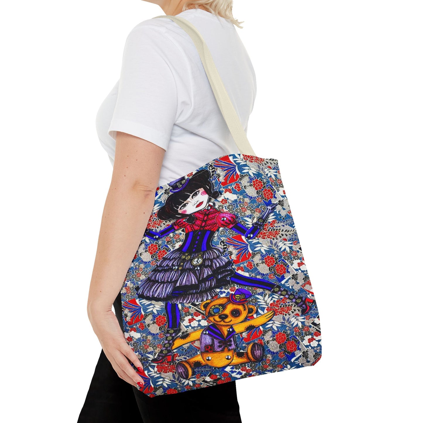 Gothic Steampunk Tote Bag 1