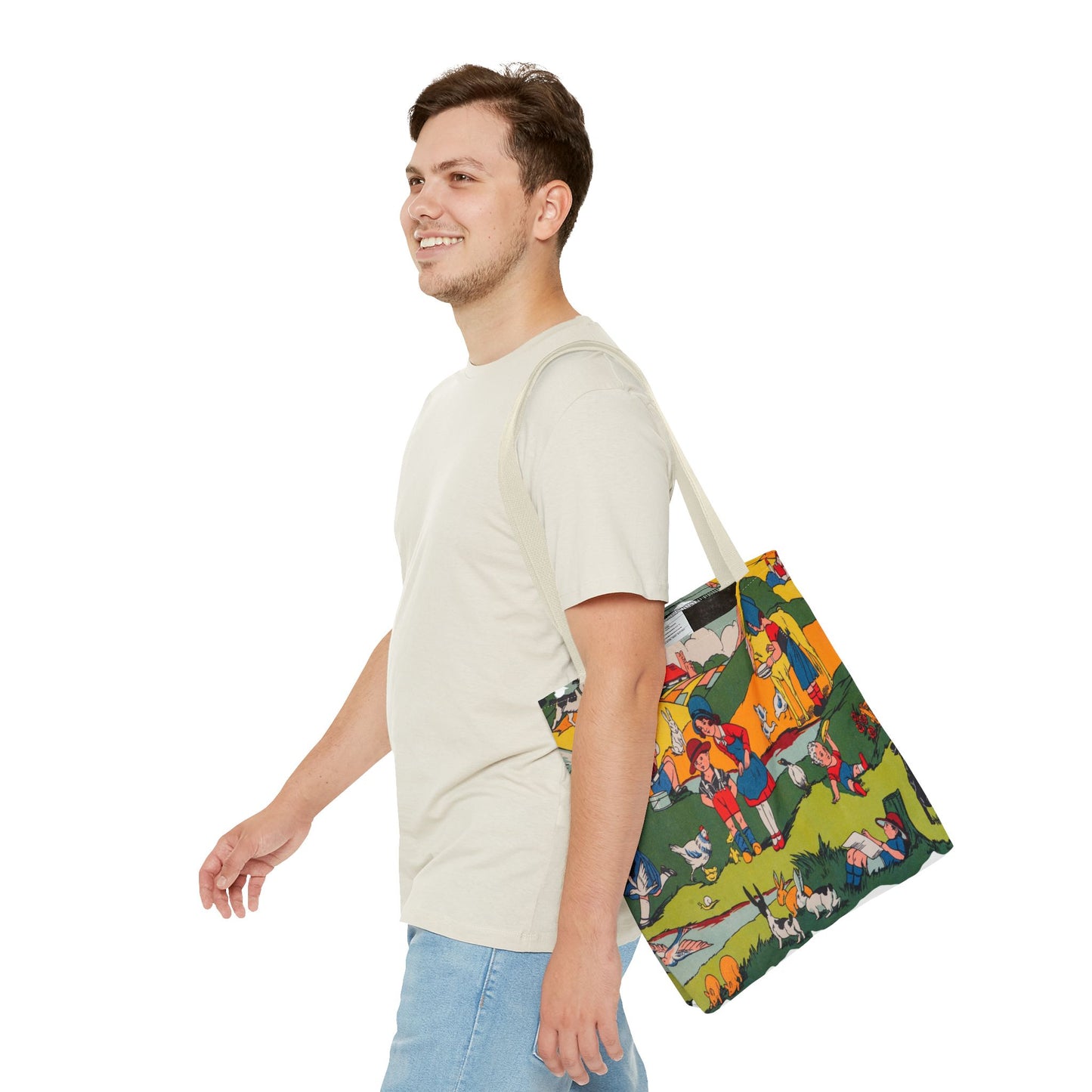 Art Deco Farm Tote Bag