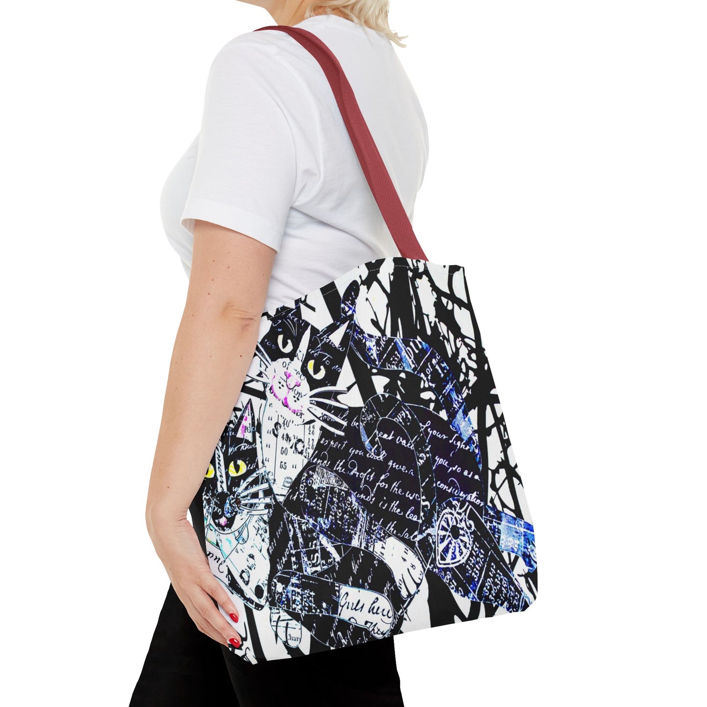 Cats Tuxedo Tote Bag 1