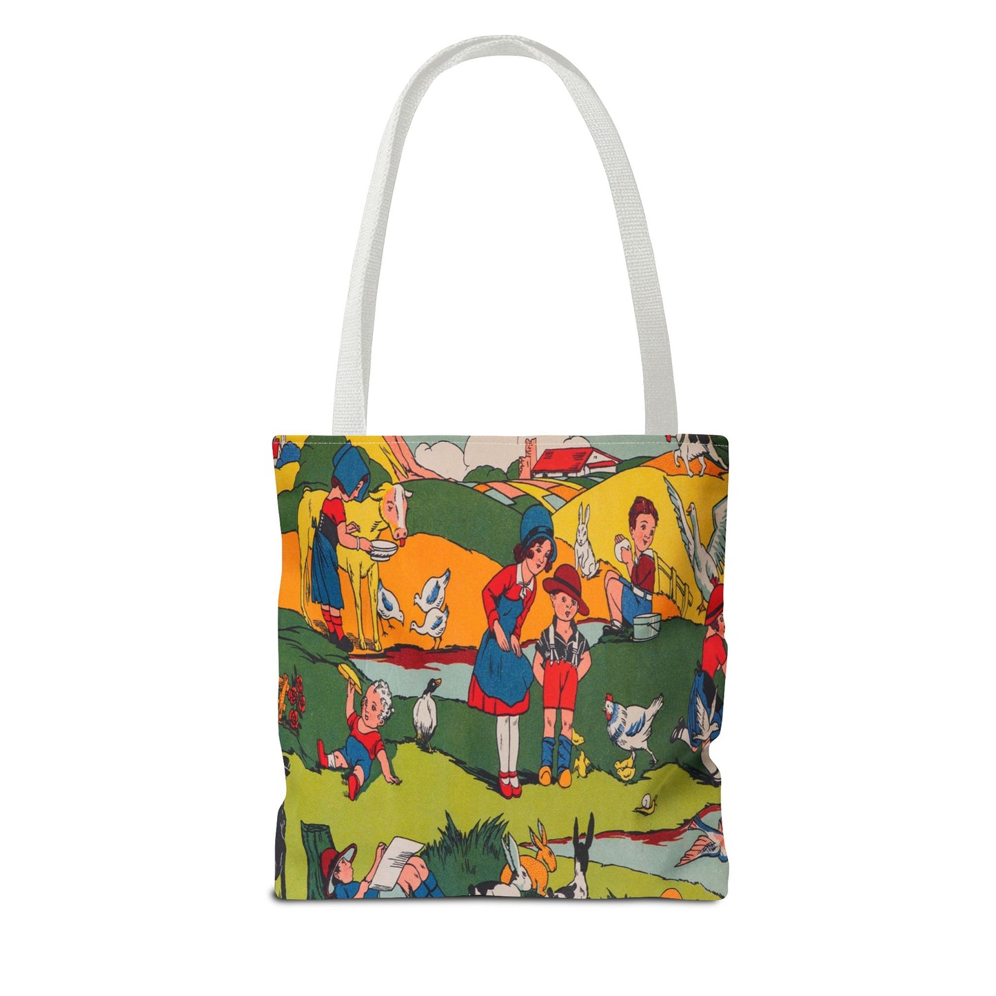 Art Deco Farm Tote Bag