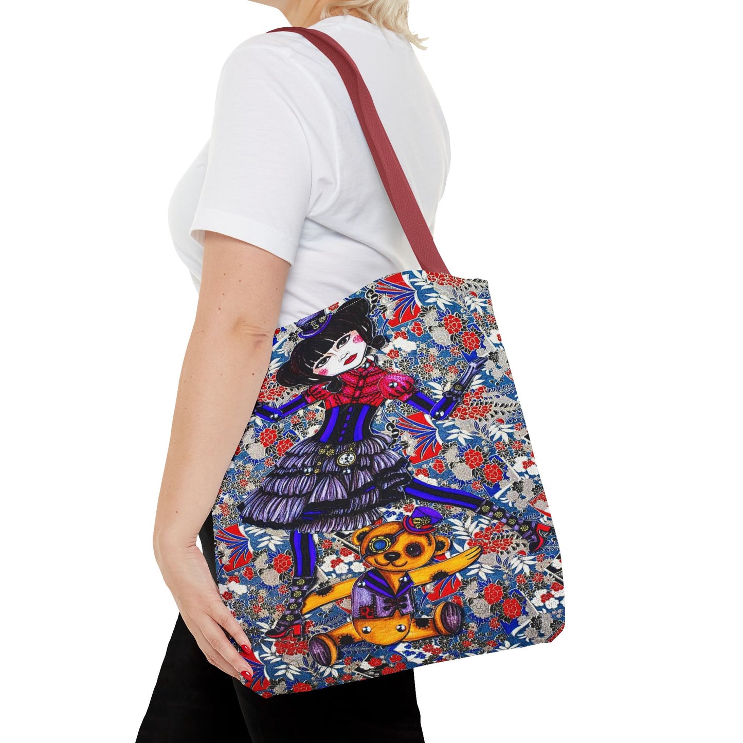Gothic Steampunk Tote Bag 1