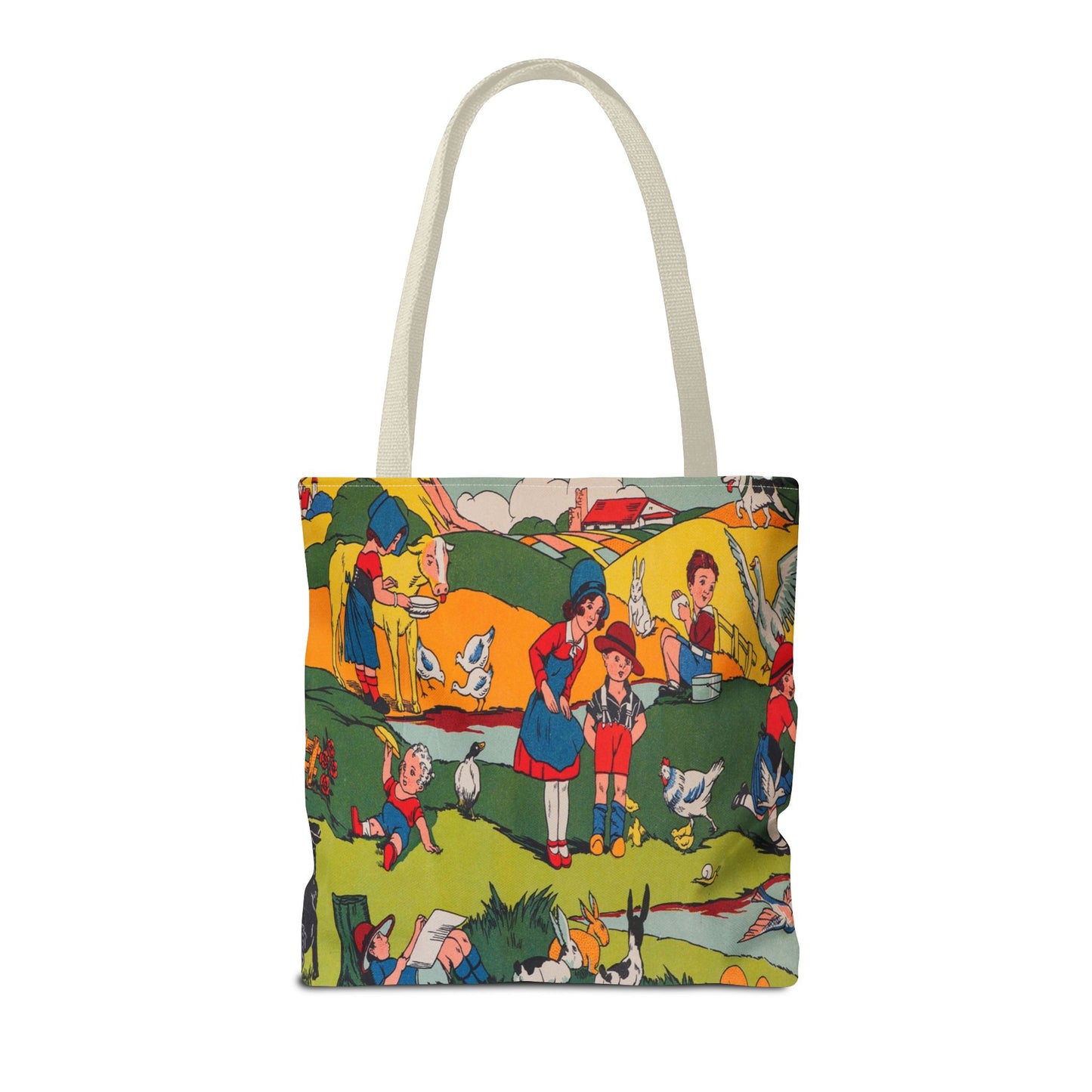 Art Deco Farm Tote Bag