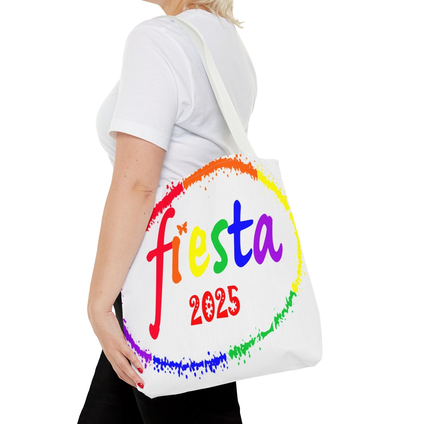 Fiesta 2025 Pride Tote Bag 16"x16"