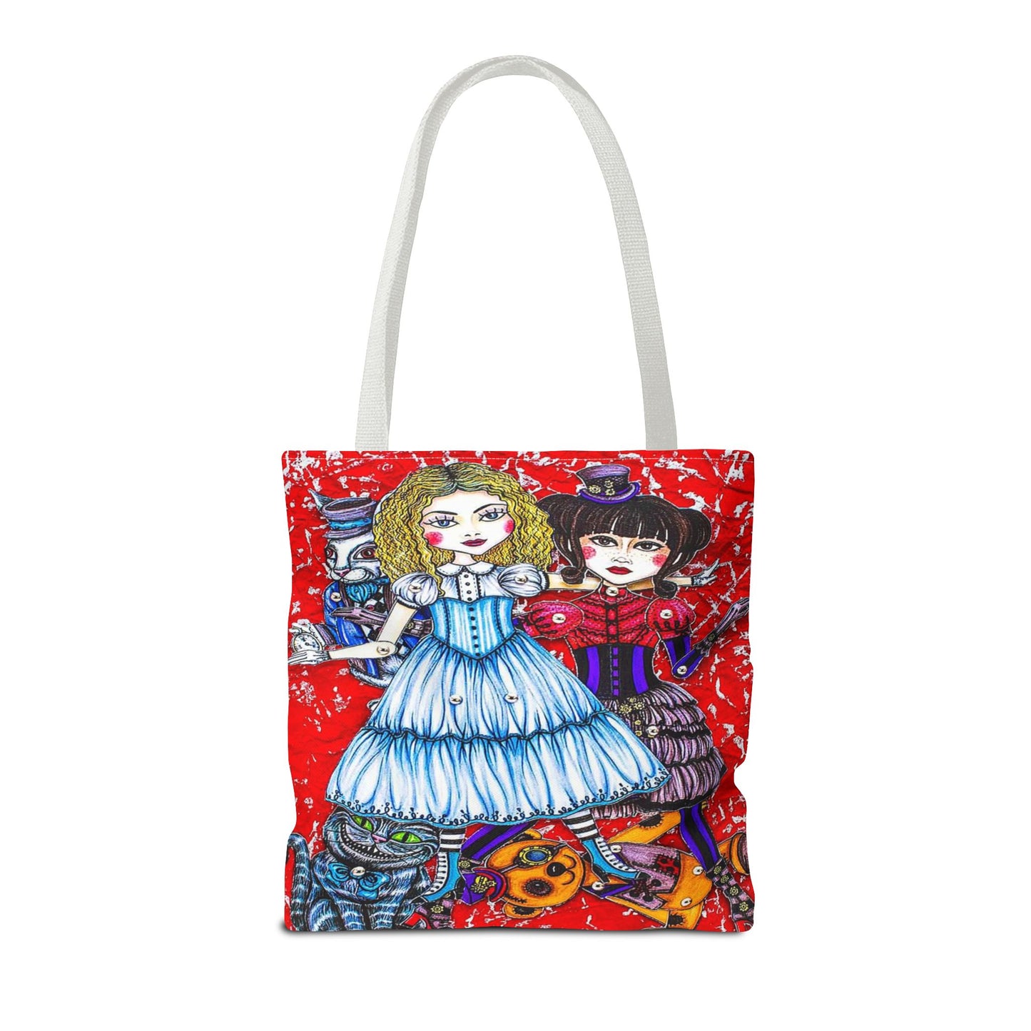 Gothic Steampunk Anime Doll Tote Bag 3