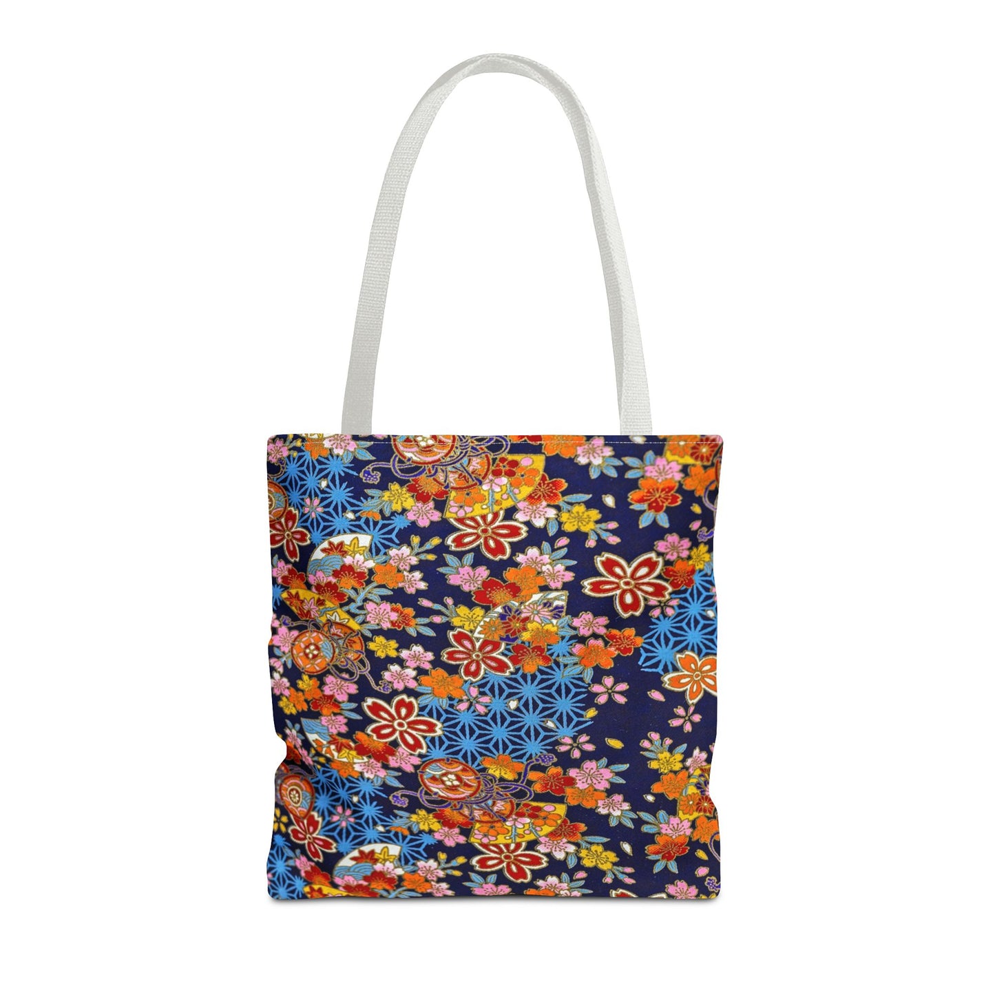 Kimono Flowers Tote Bag