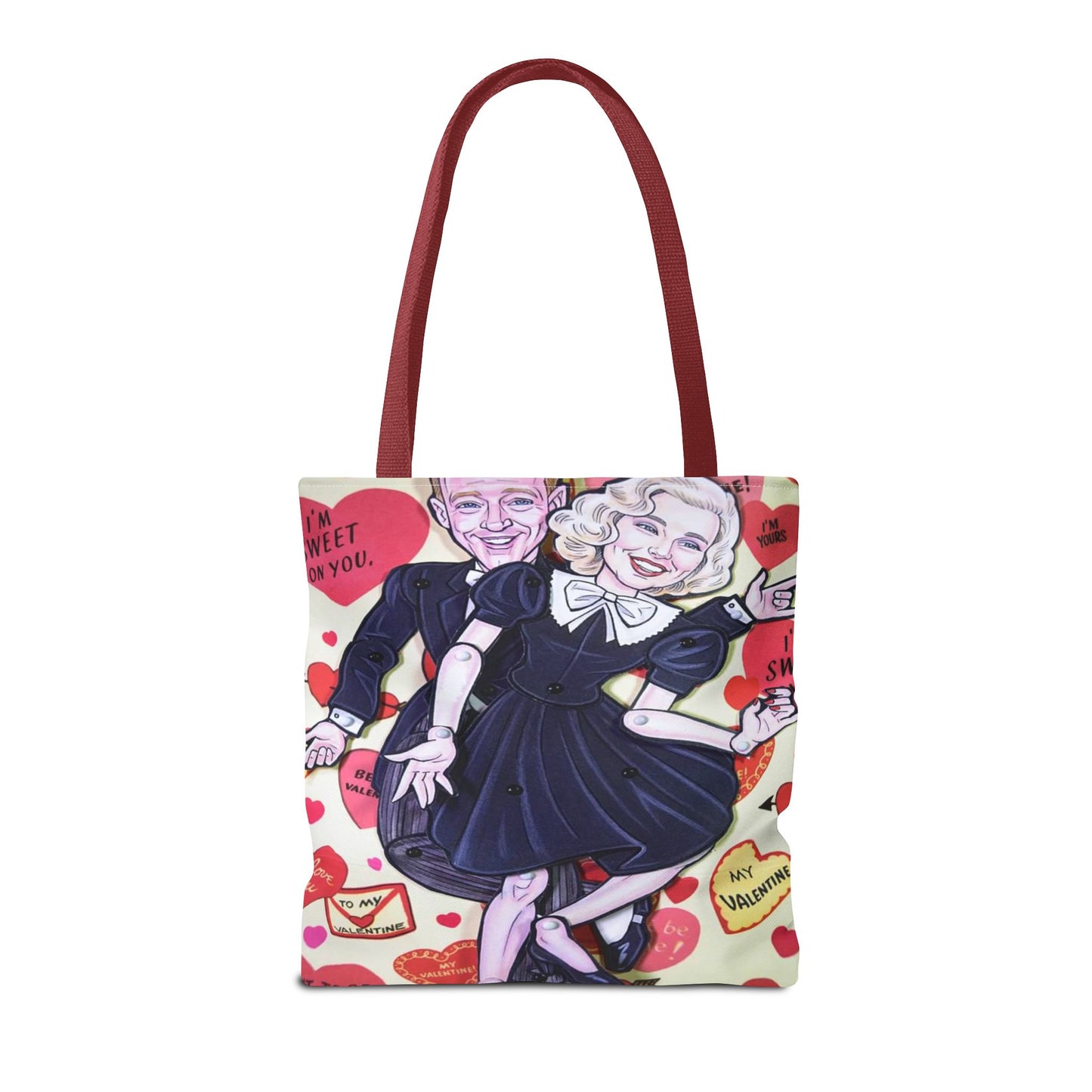 Fred Astaire Ginger Rodgers Dancing Stars Tote Bag 3
