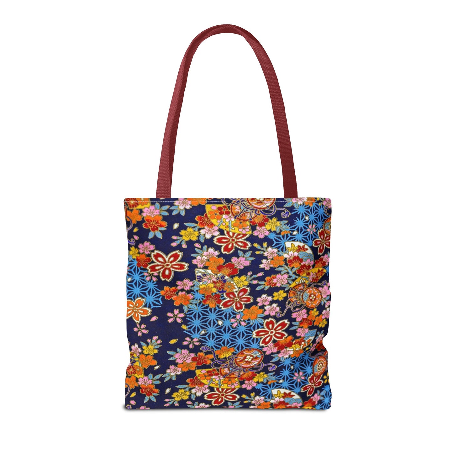 Kimono Flowers Tote Bag