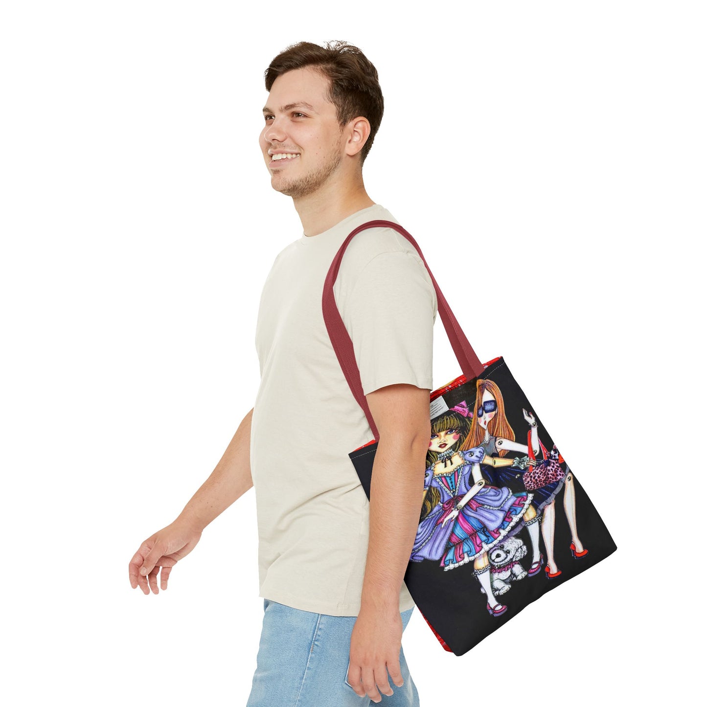 Anime Super Models Tote Bag 3