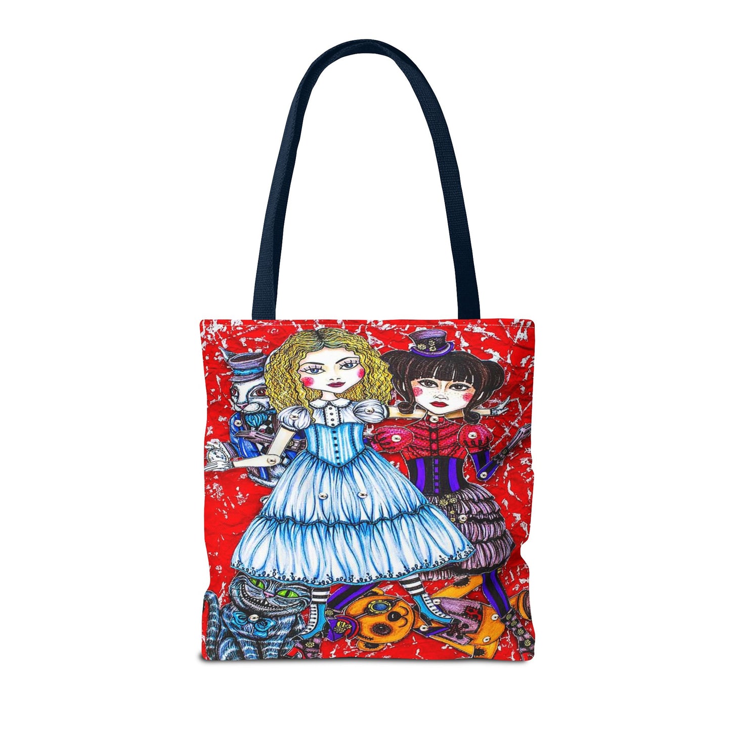 Gothic Steampunk Anime Doll Tote Bag 3