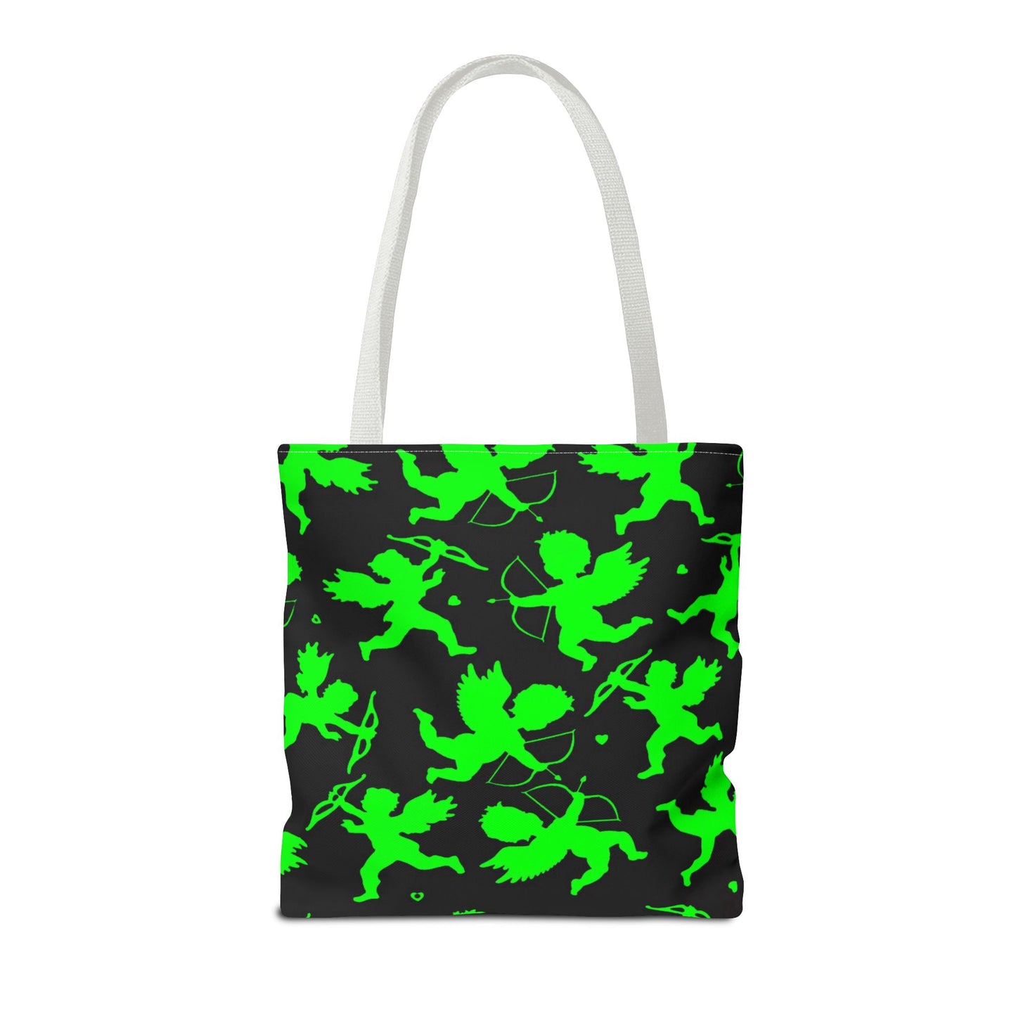 Cupids Tote Bag Neon Green
