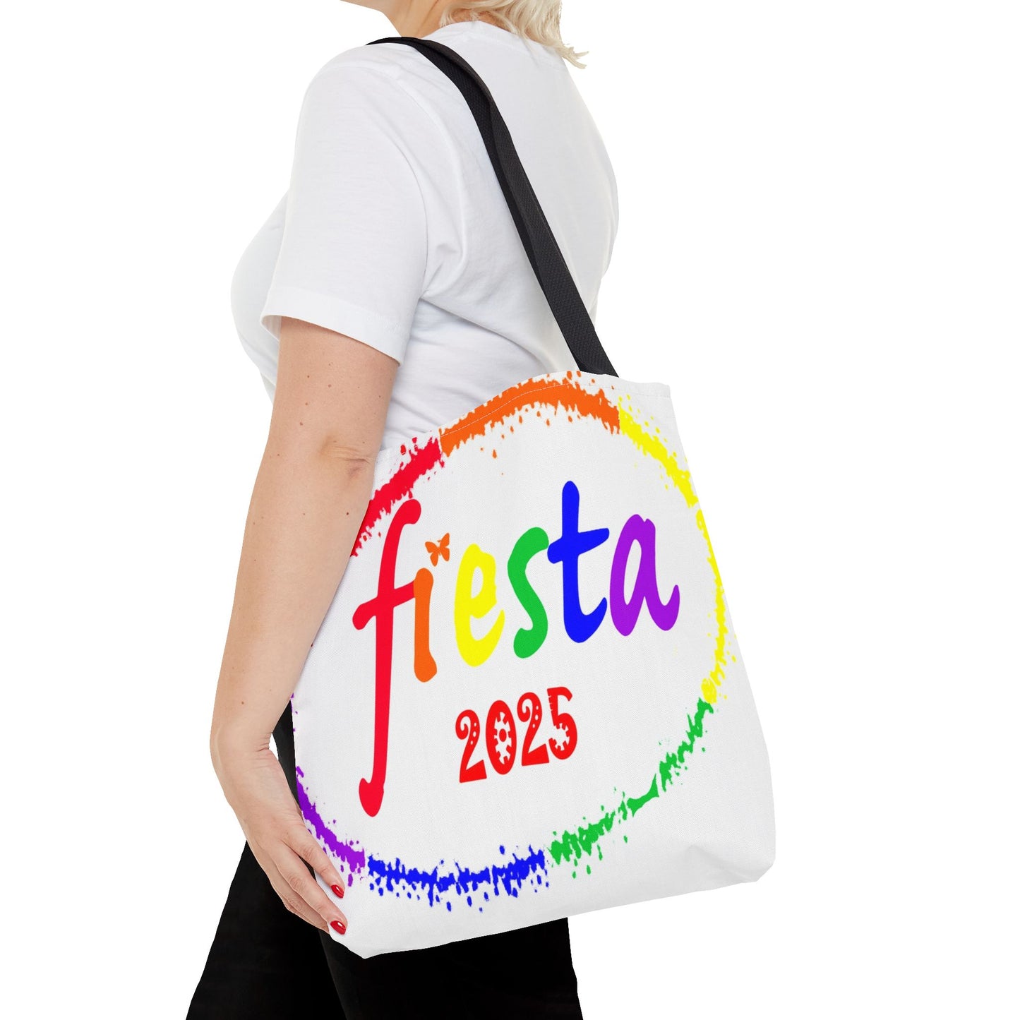 Fiesta 2025 Pride Tote Bag 16"x16"