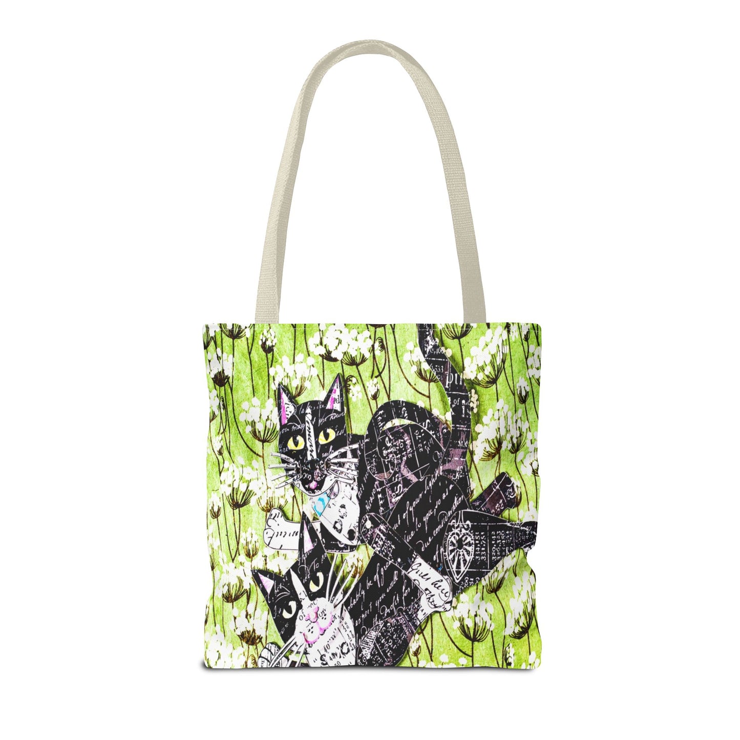 Cats Flying Tote Bag