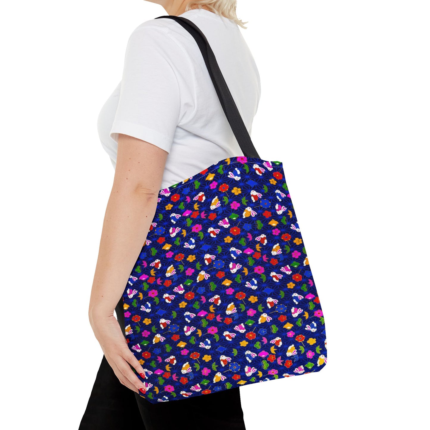 Candy Colors Rabbits Tote Bag