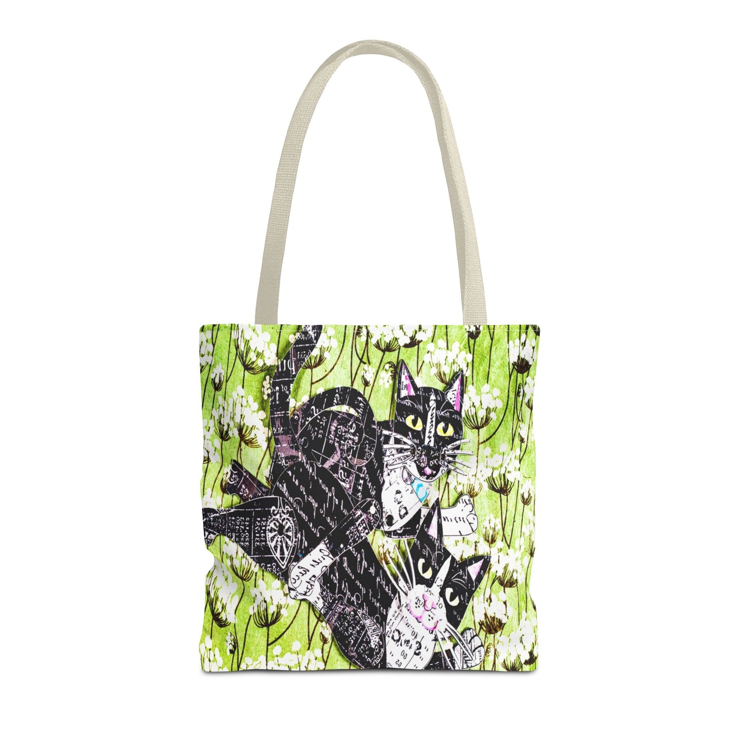Cats Flying Tote Bag